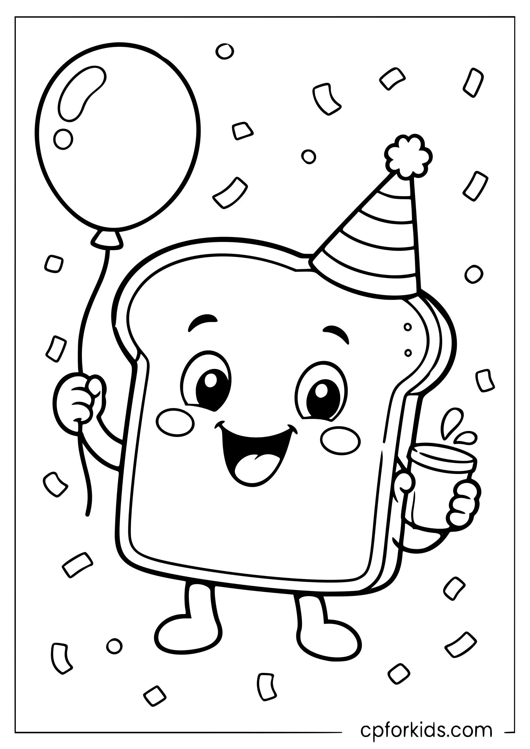 A Birthday Toast — Toast Character