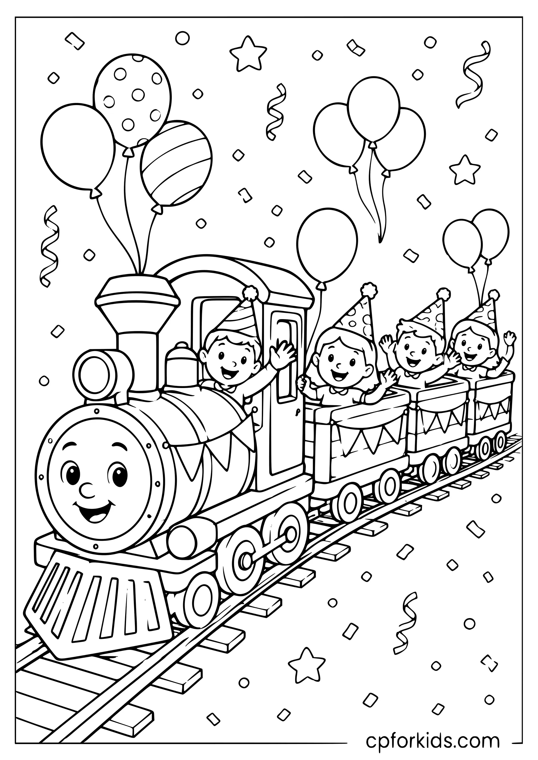 Birthday Celebration Train