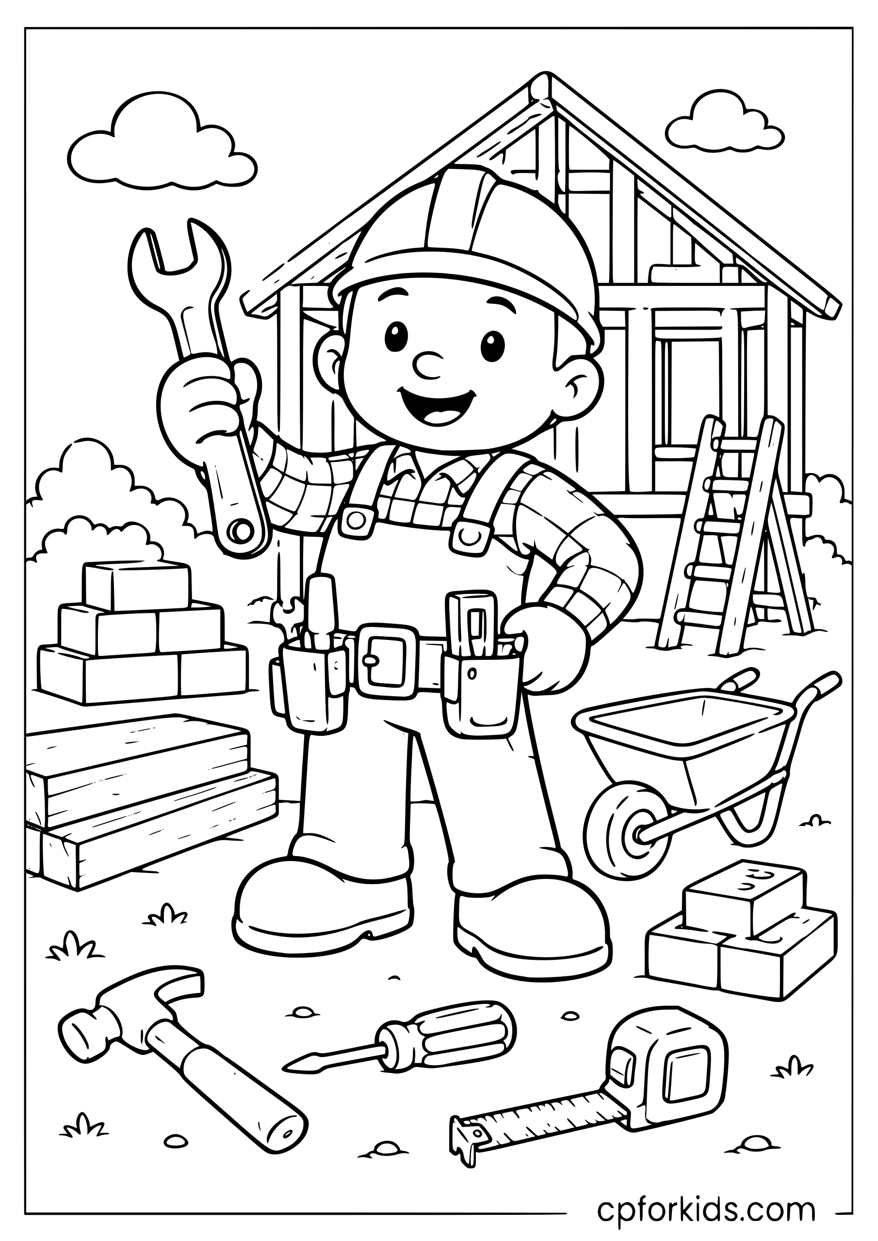 Bob the Builder — Can He Color It?