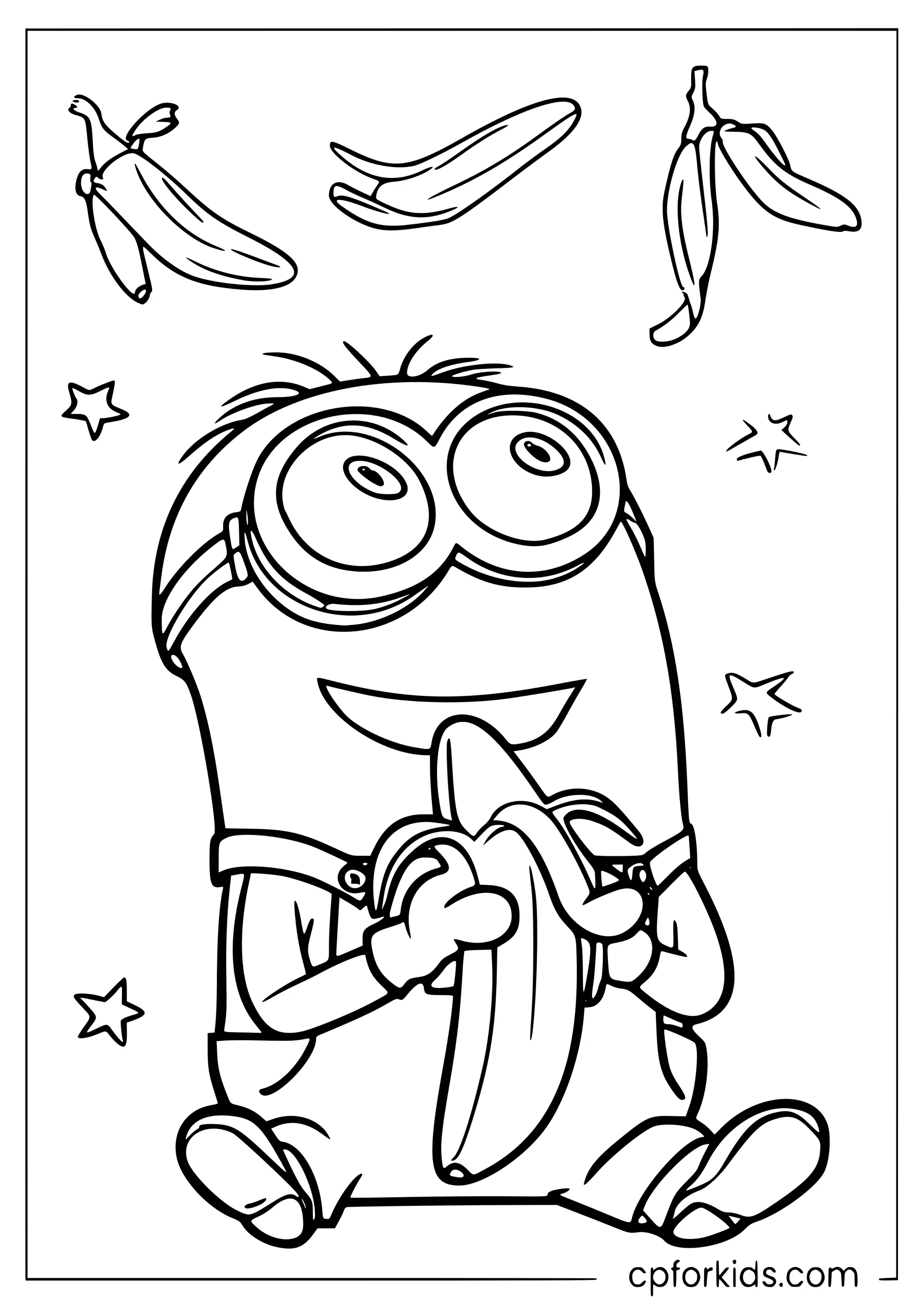 Bob Eating a Giant Banana