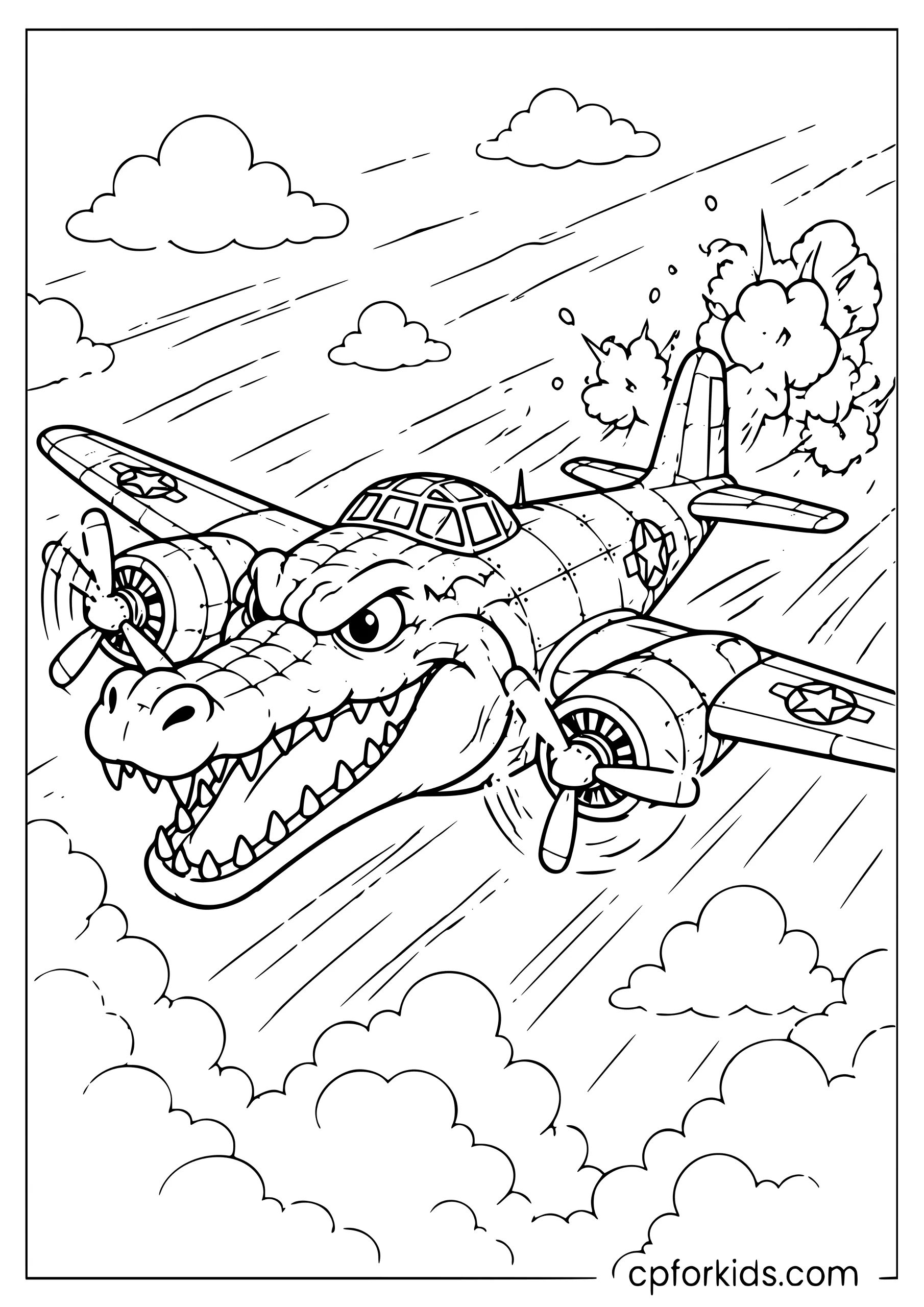 Bombardiro Crocodilo Takes Flight
