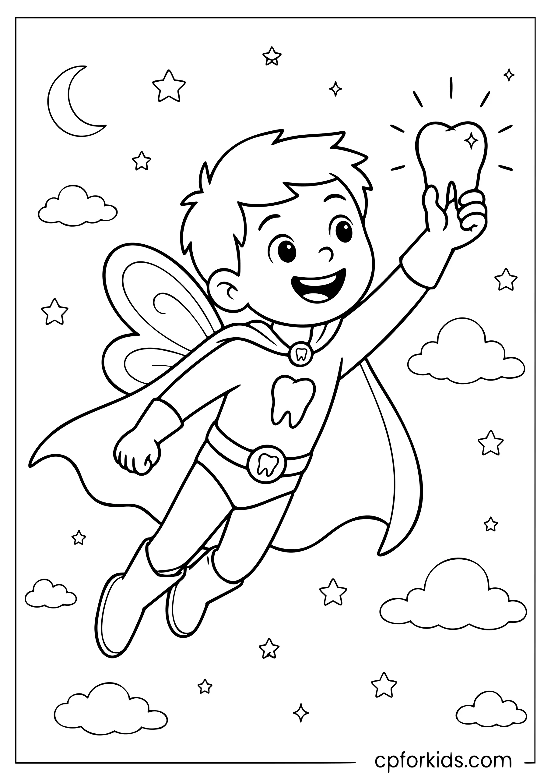 Boy Tooth Fairy to the Rescue