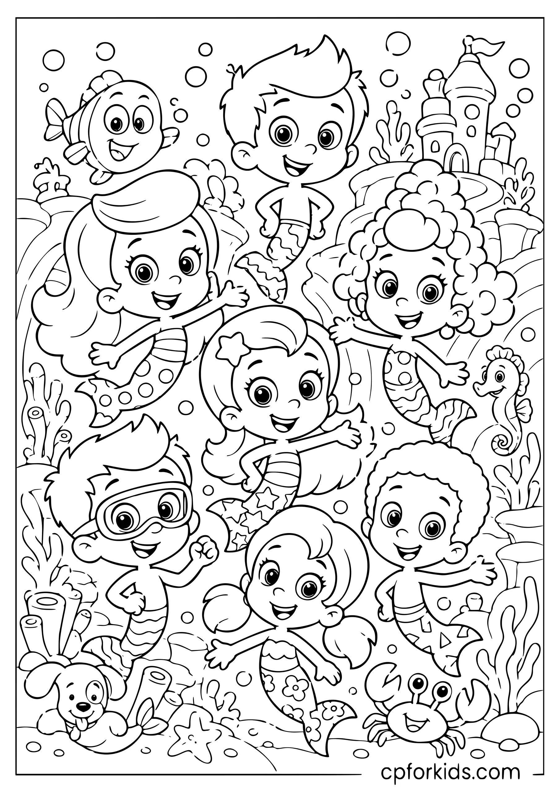 Bubble Guppies — Adventure Poster