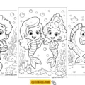Printable Coloring Pages for Bubble Guppies