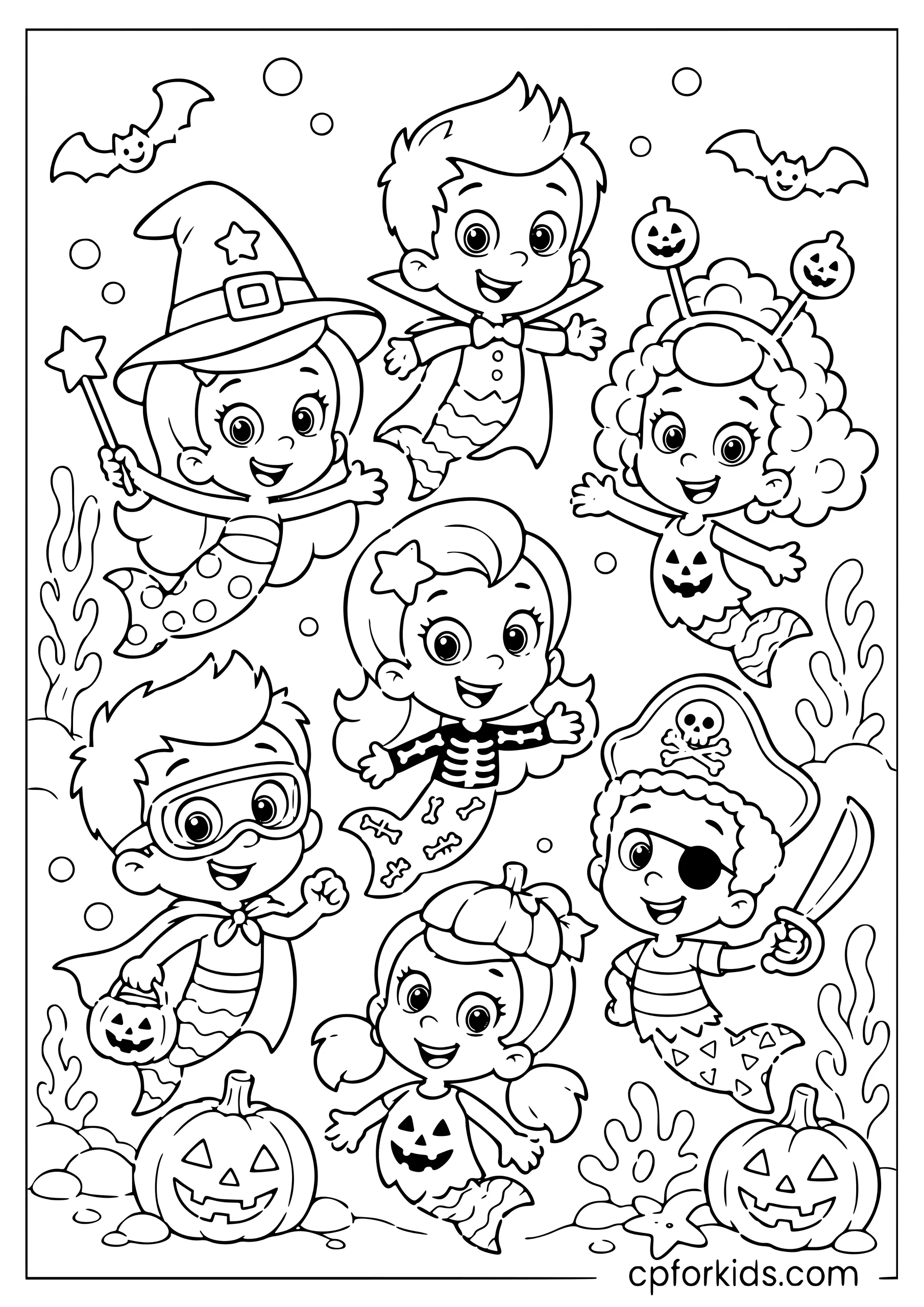 Bubble Guppies Halloween