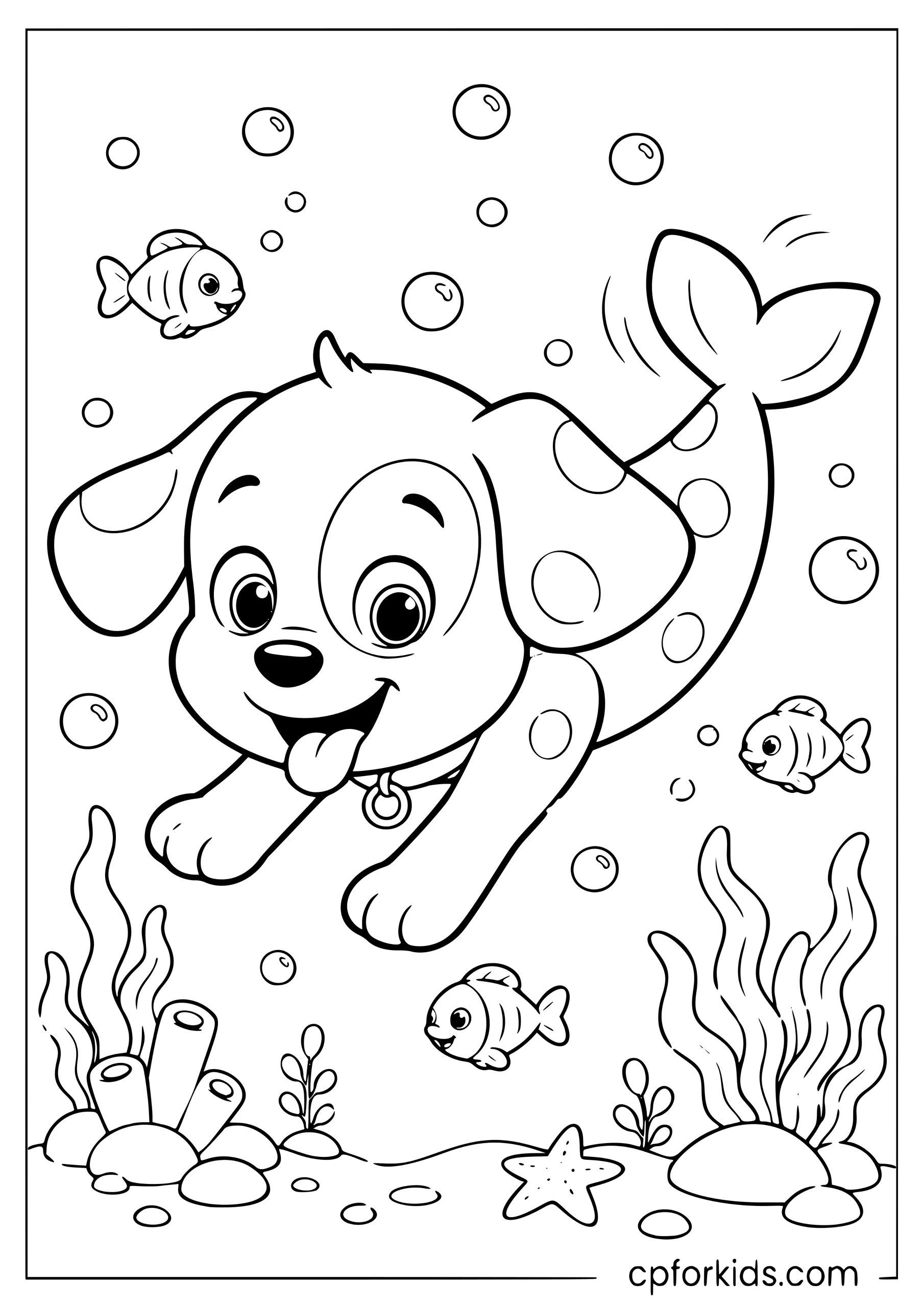Bubble Puppy — Swimming