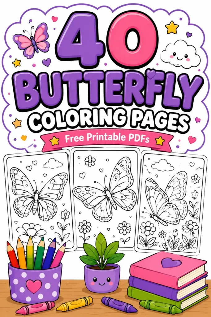 Butterfly Coloring Pages
