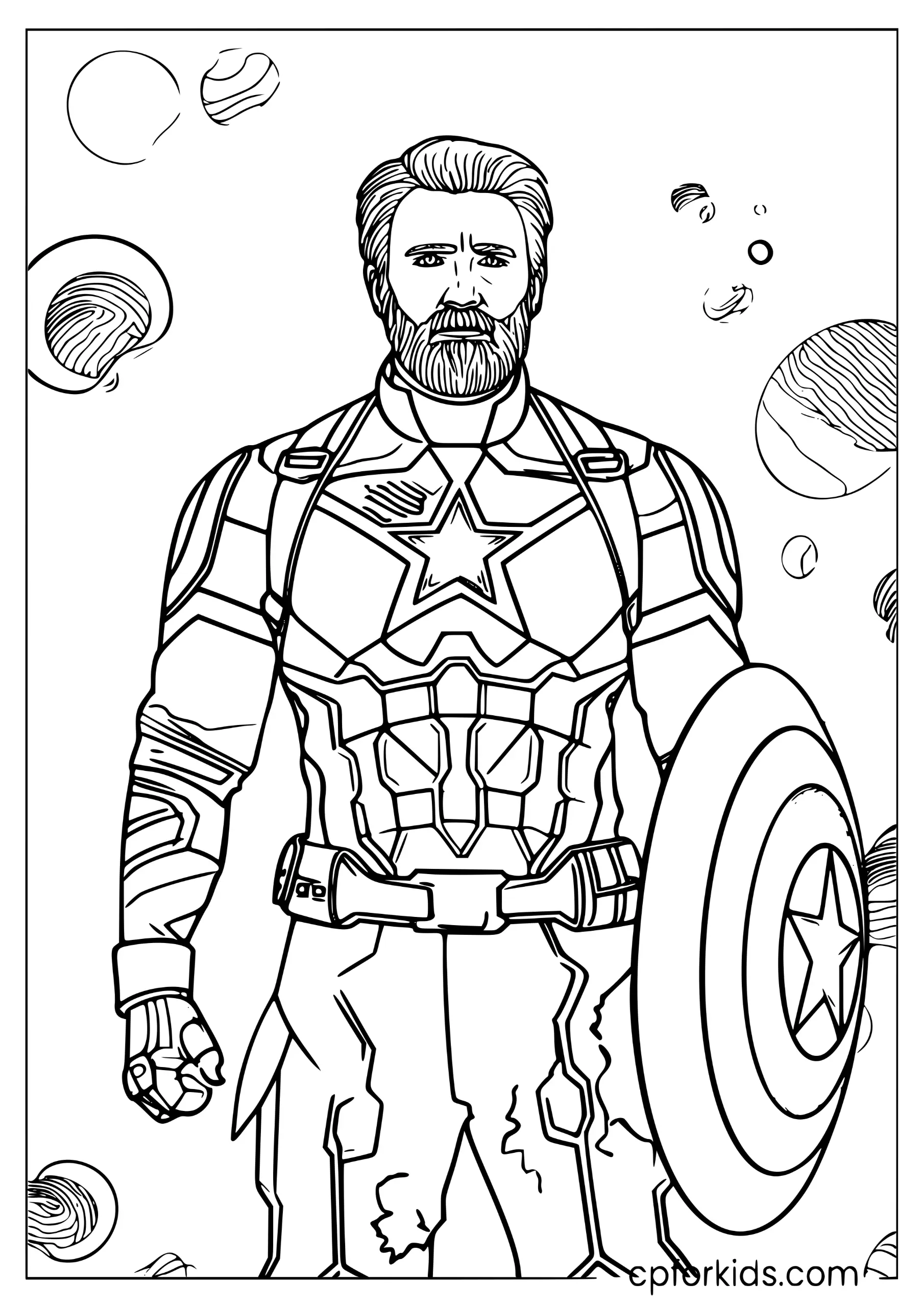 Captain America Endgame Suit