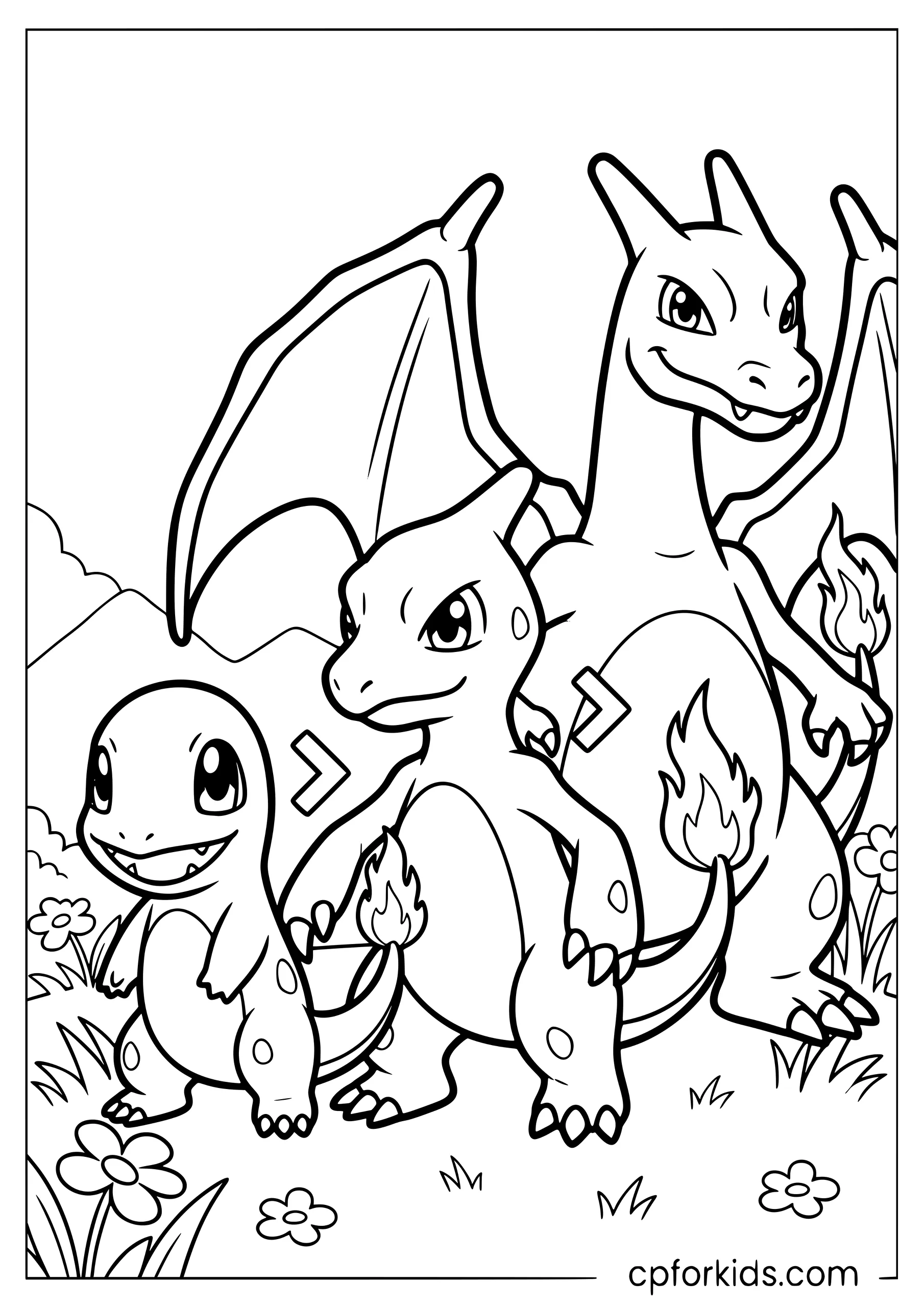 Charmander's Full Evolution Line