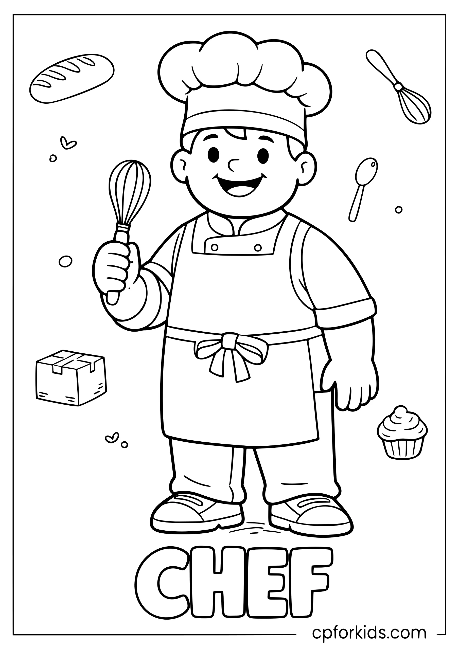 Chef in Tall Hat