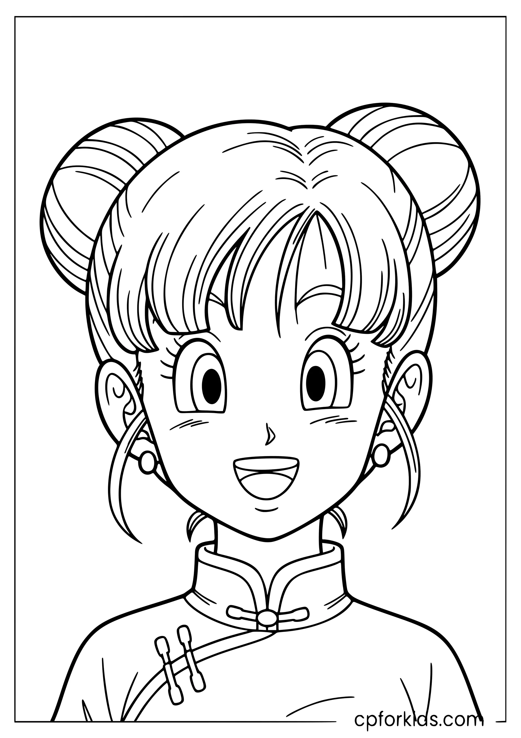 Chi-Chi Coloring Page