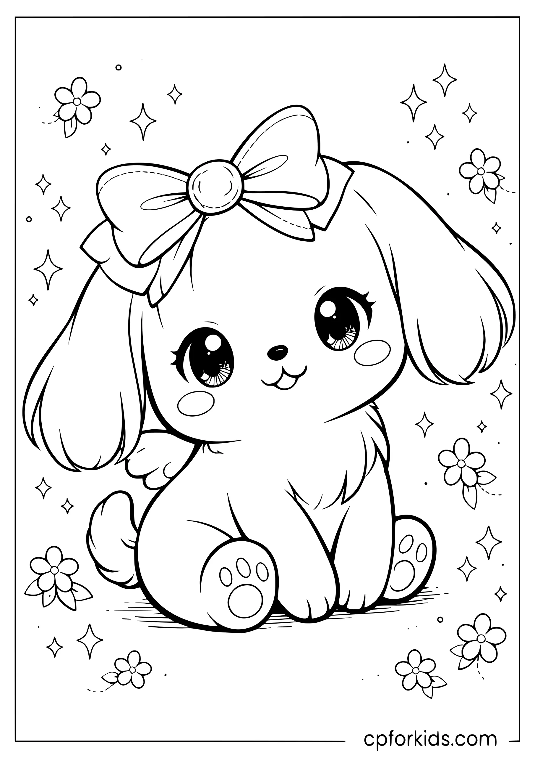 Cinnamoroll in Anime Girl Style