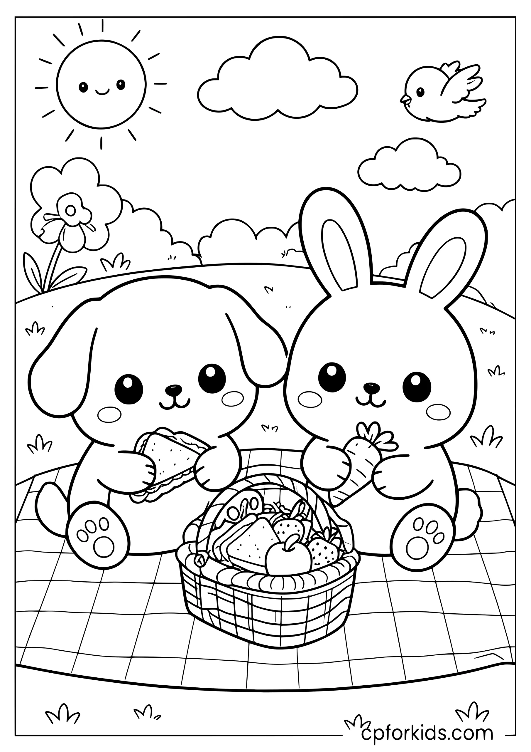 Cinnamoroll Picnic on the Sunny Hill