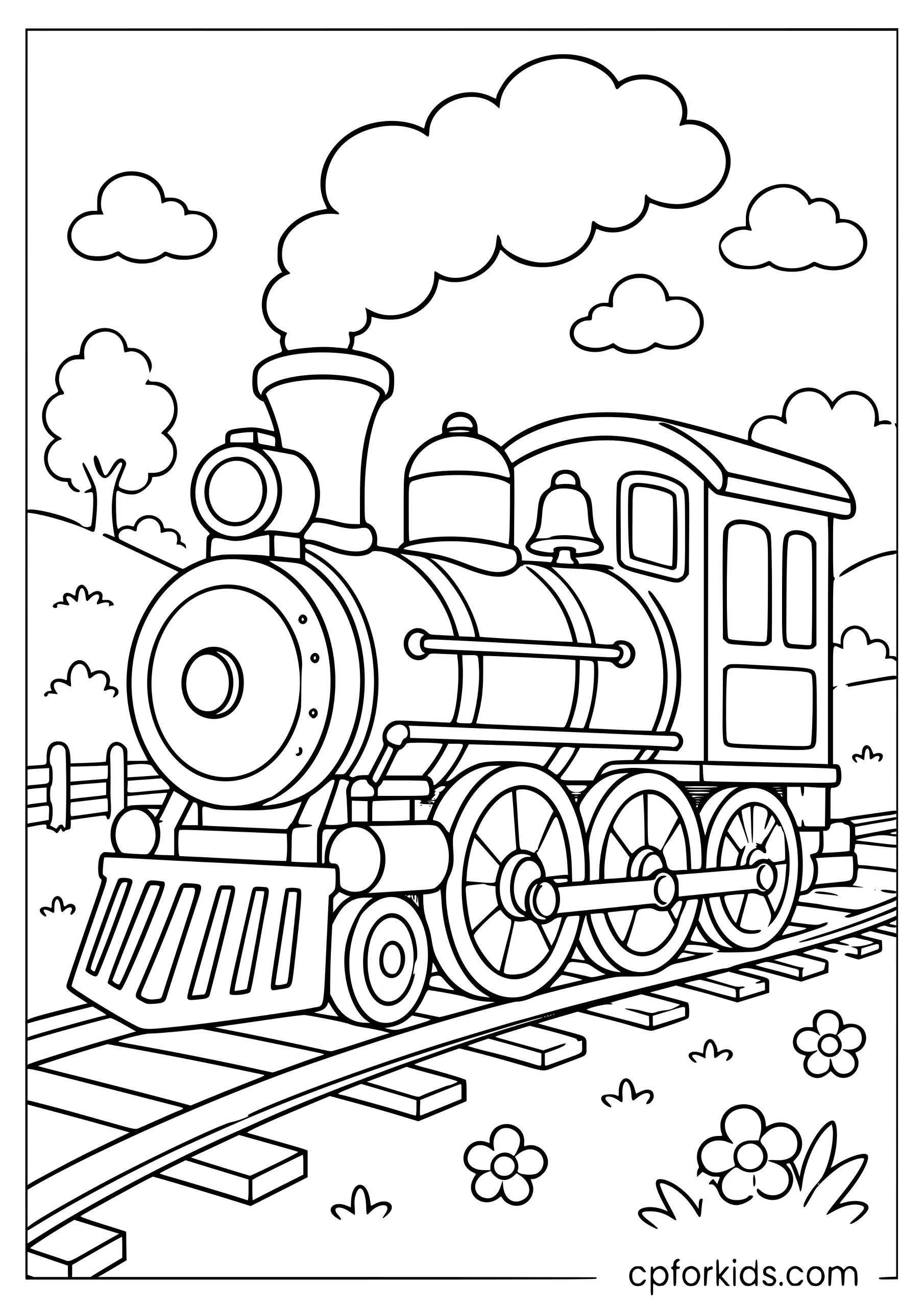 Classic Steam Locomotive