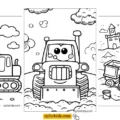 Printable Coloring Pages for Construction