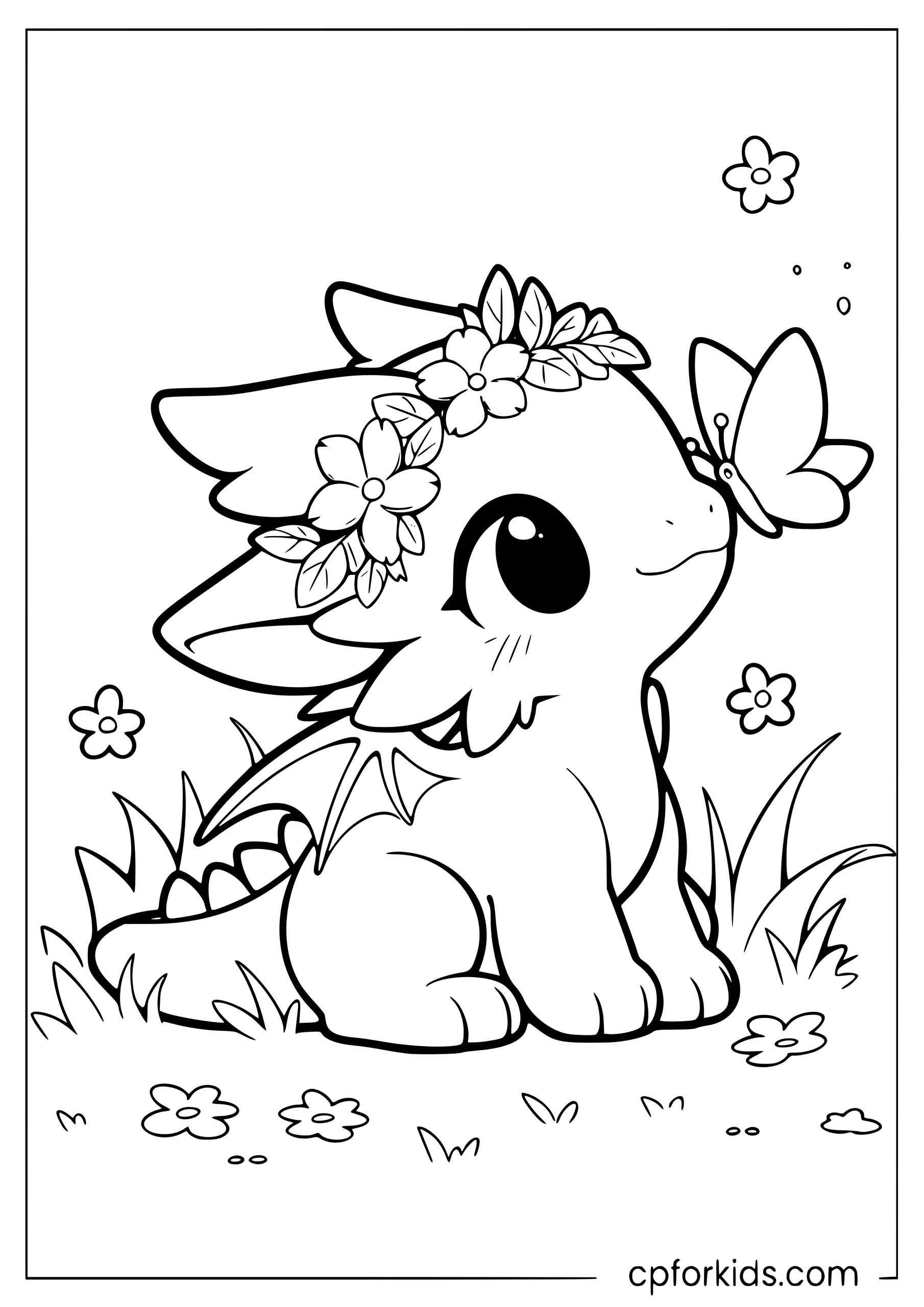 Baby Dragon's New Friend