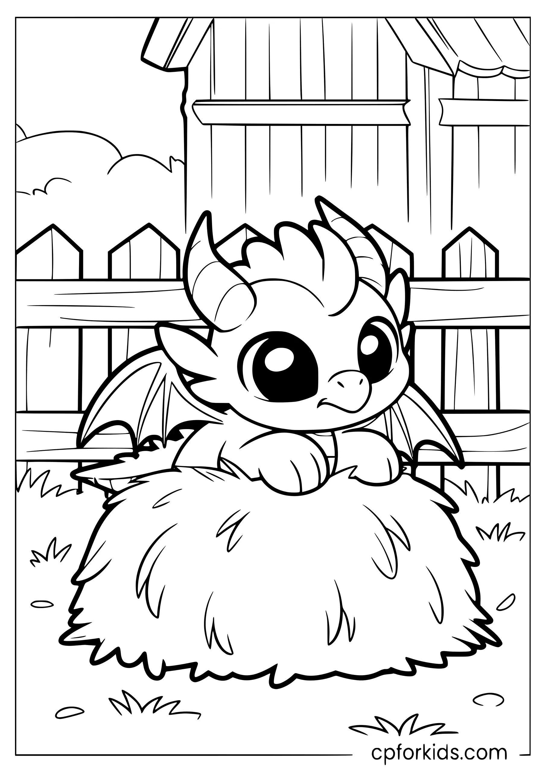 Baby Dragon's Crash Landing