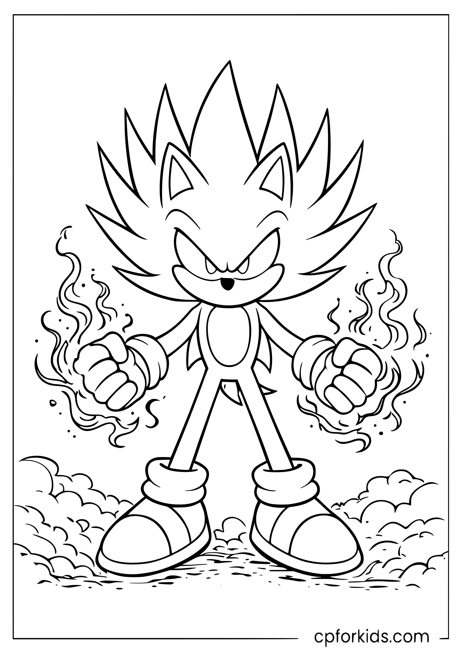 Dark Sonic's Rage Form