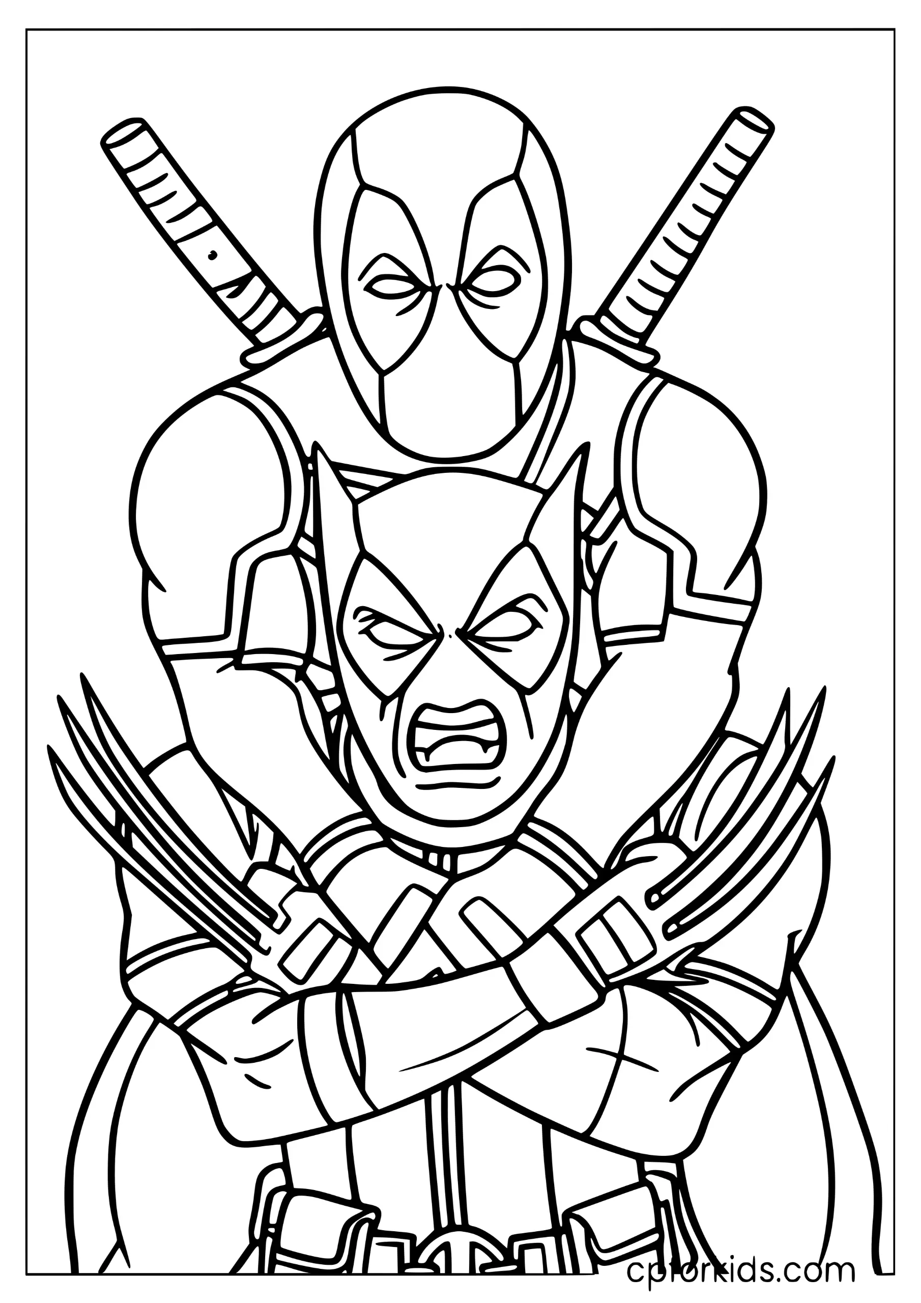 Deadpool Annoys Wolverine