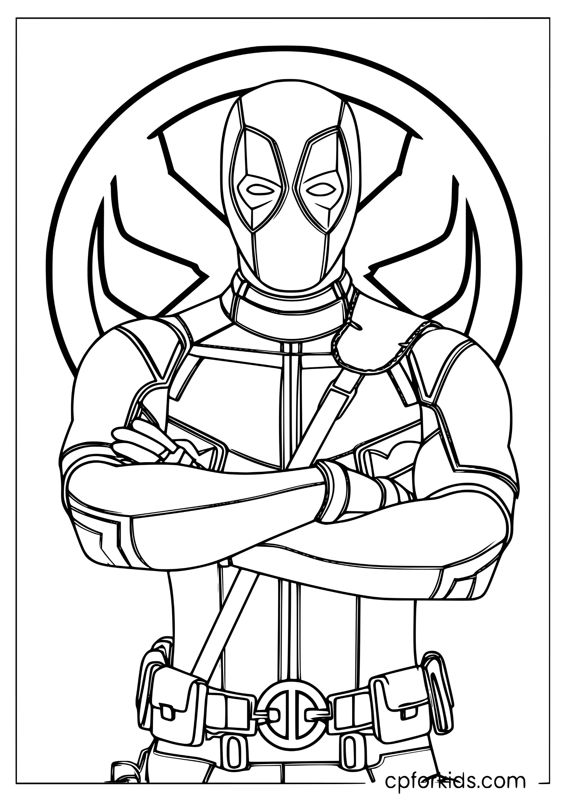 Deadpool in X-Men Uniform