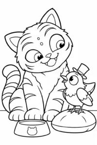 Derpy and Sussie sitting together in a playful scene