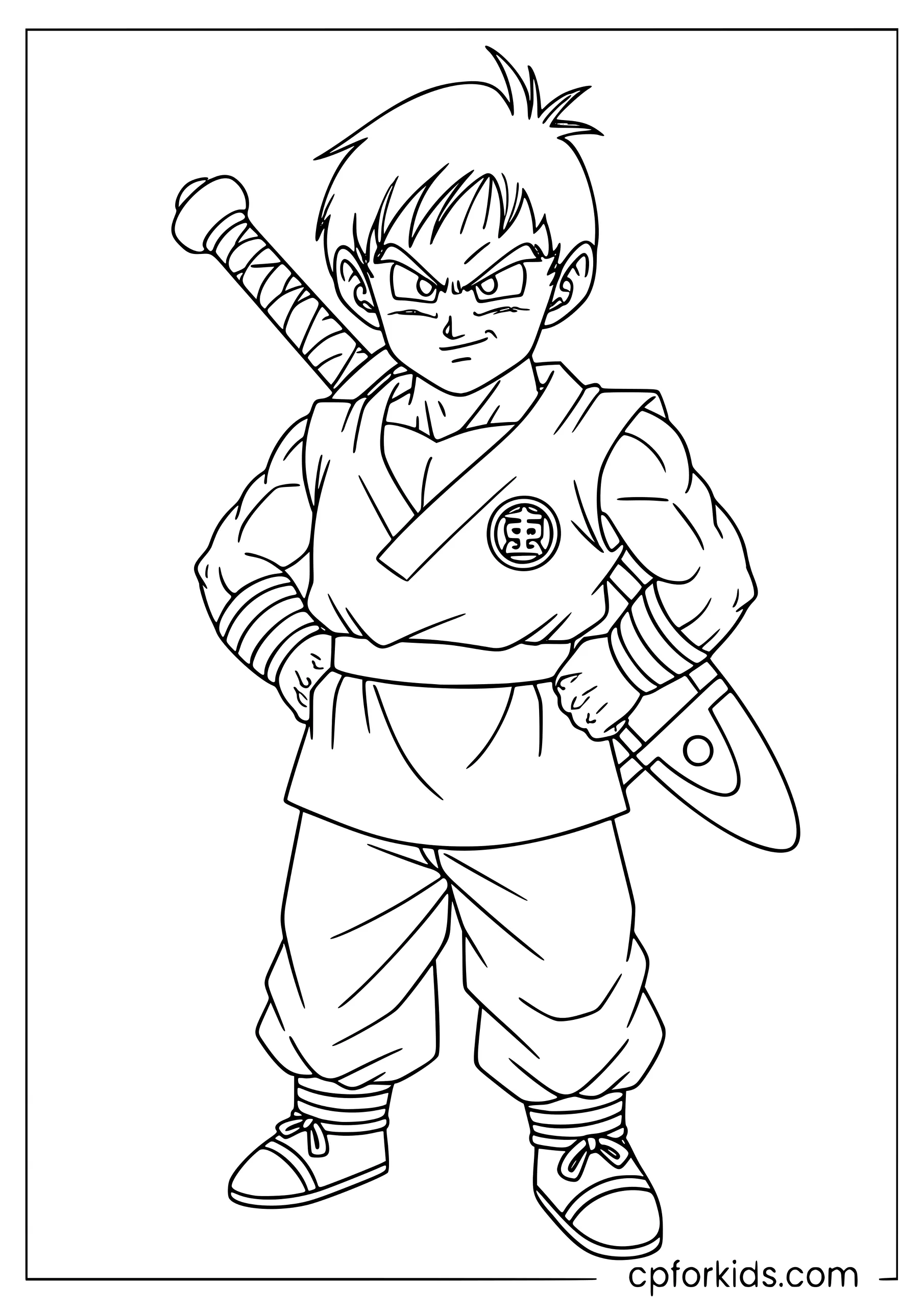 Yamcha in Fighting Stance