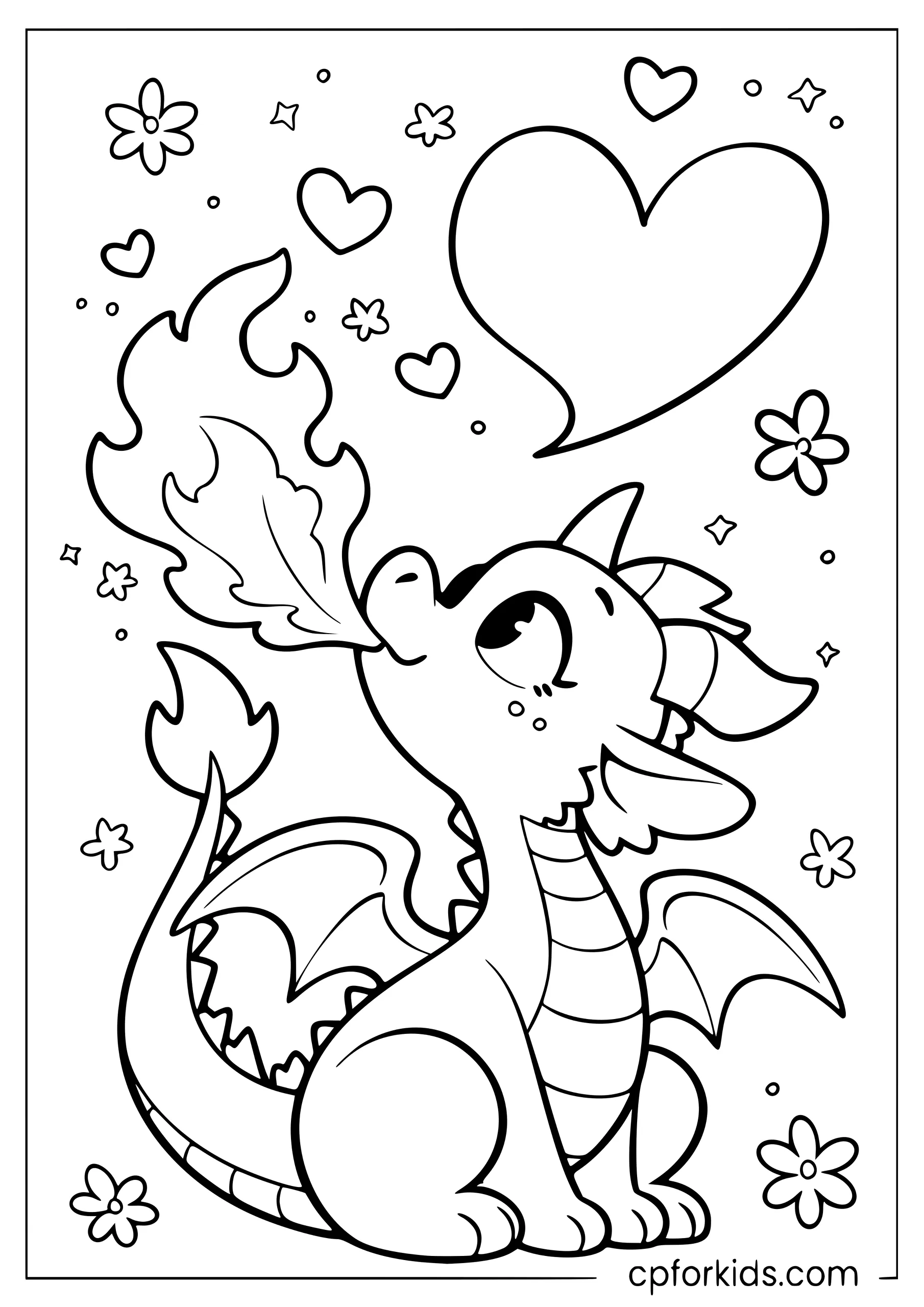 Dragon Breathes a Heart