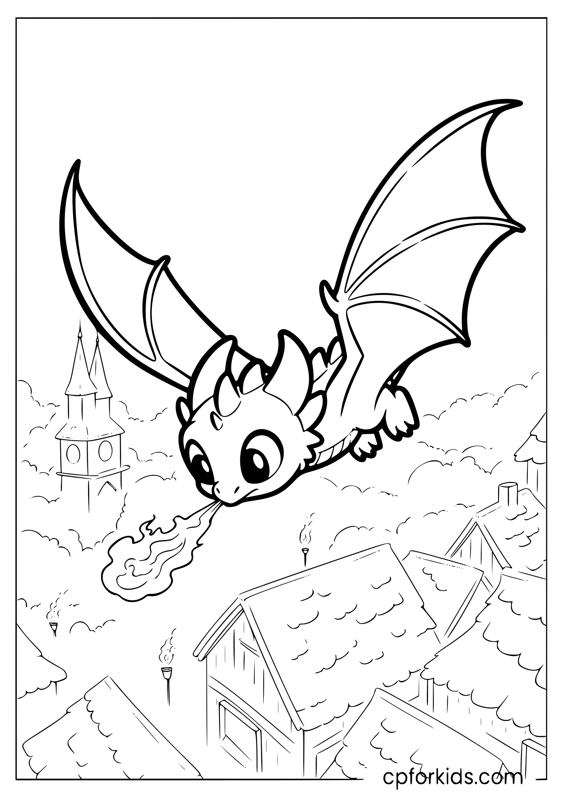 Dragon Over the Village