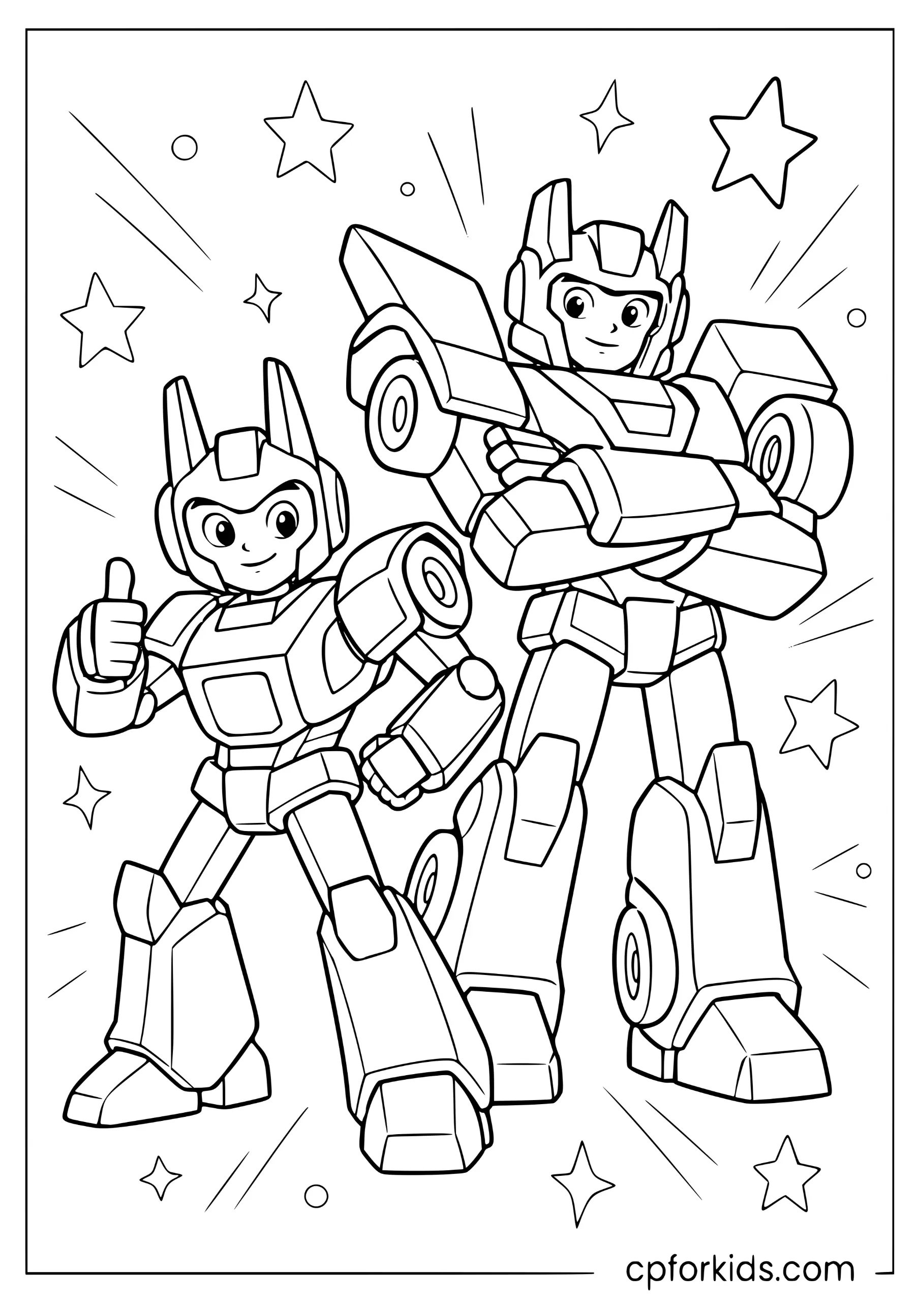 Earthspark Young Transformer Team