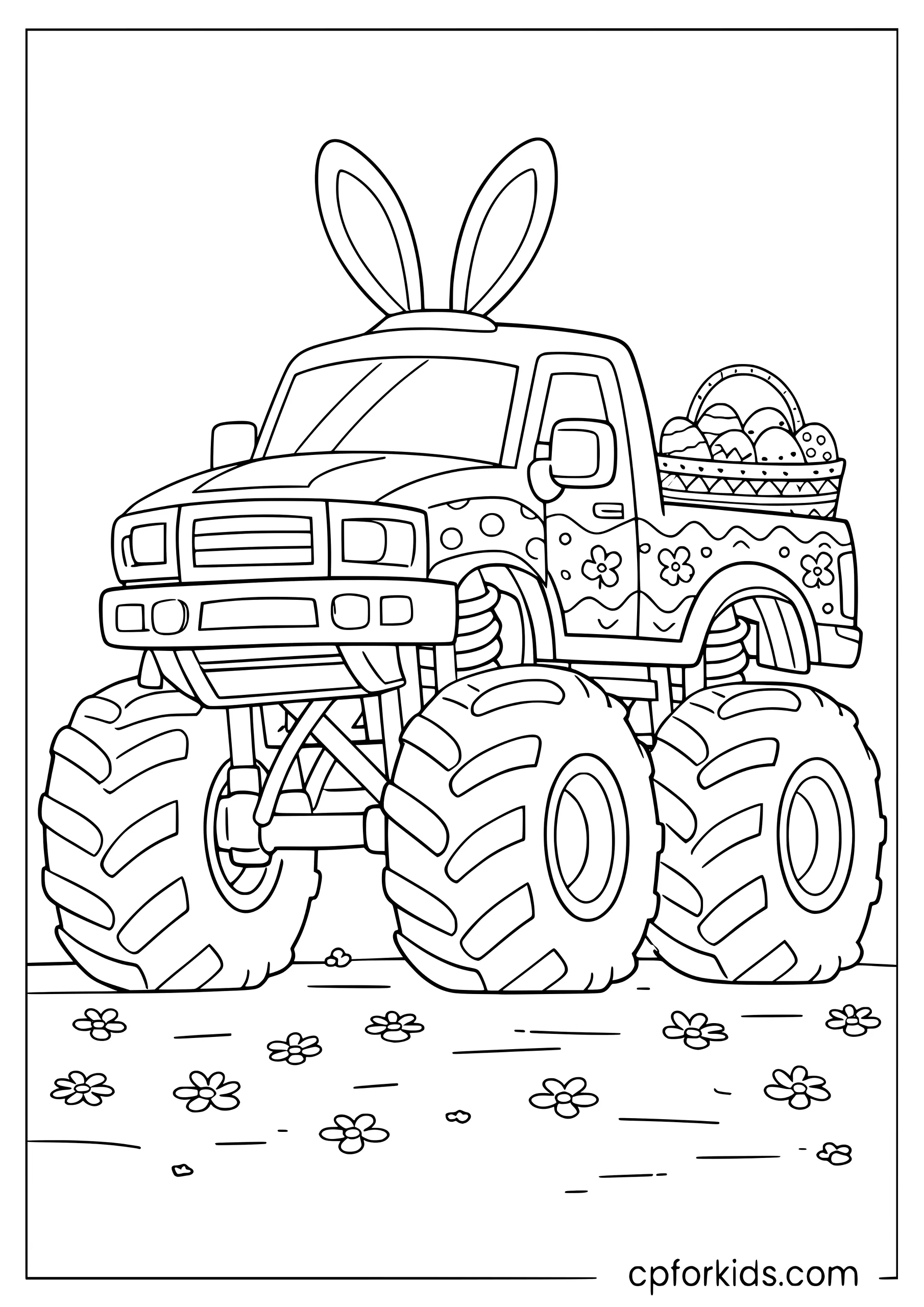 Easter Monster Truck