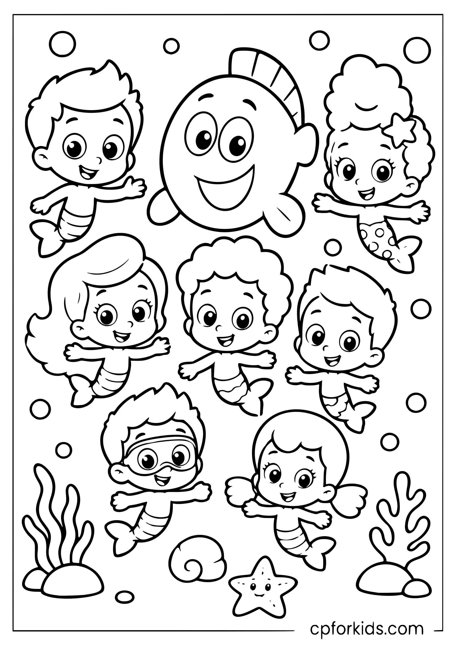 Easy Bubble Guppies for Toddlers