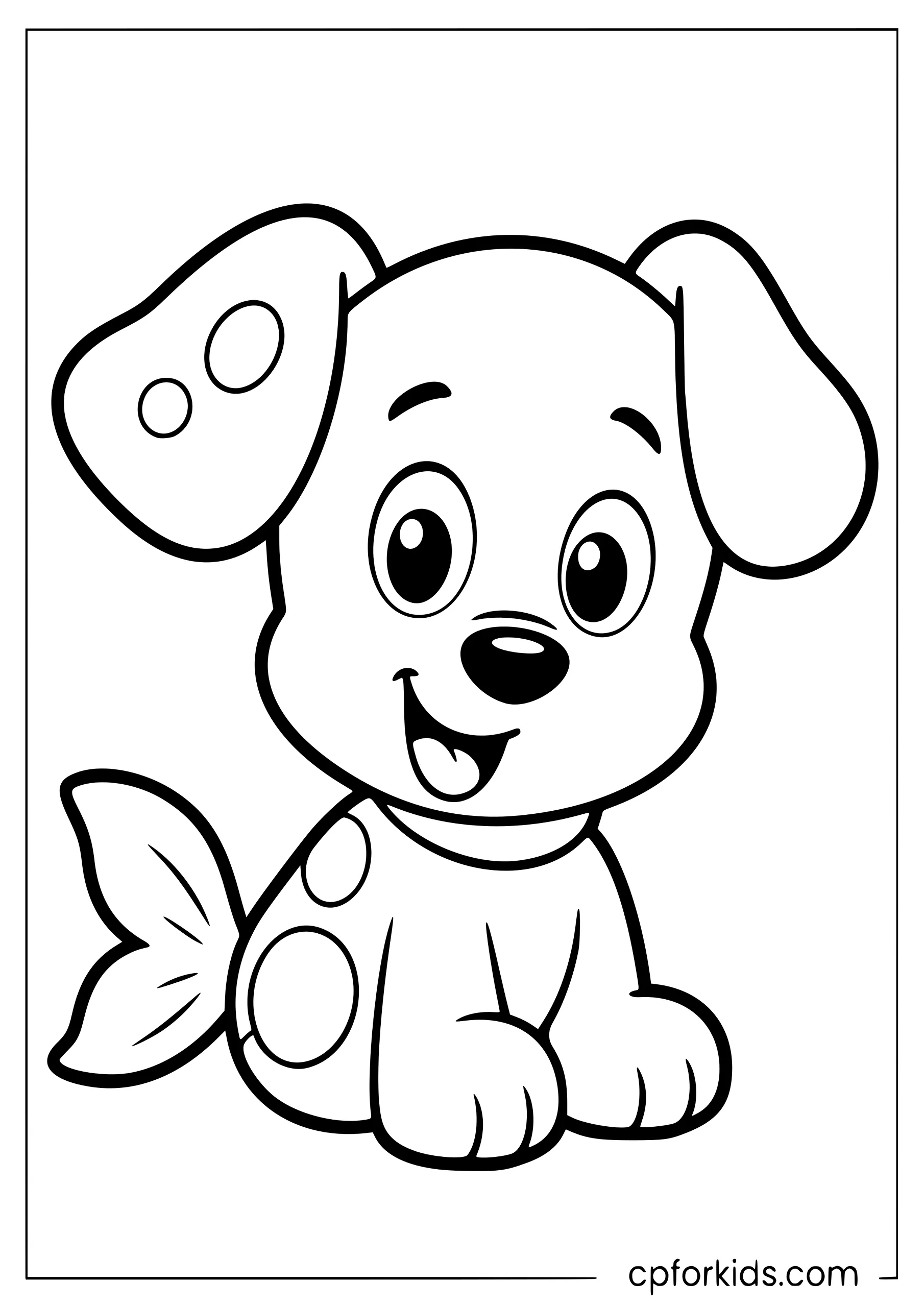 Easy Bubble Puppy for Little Ones