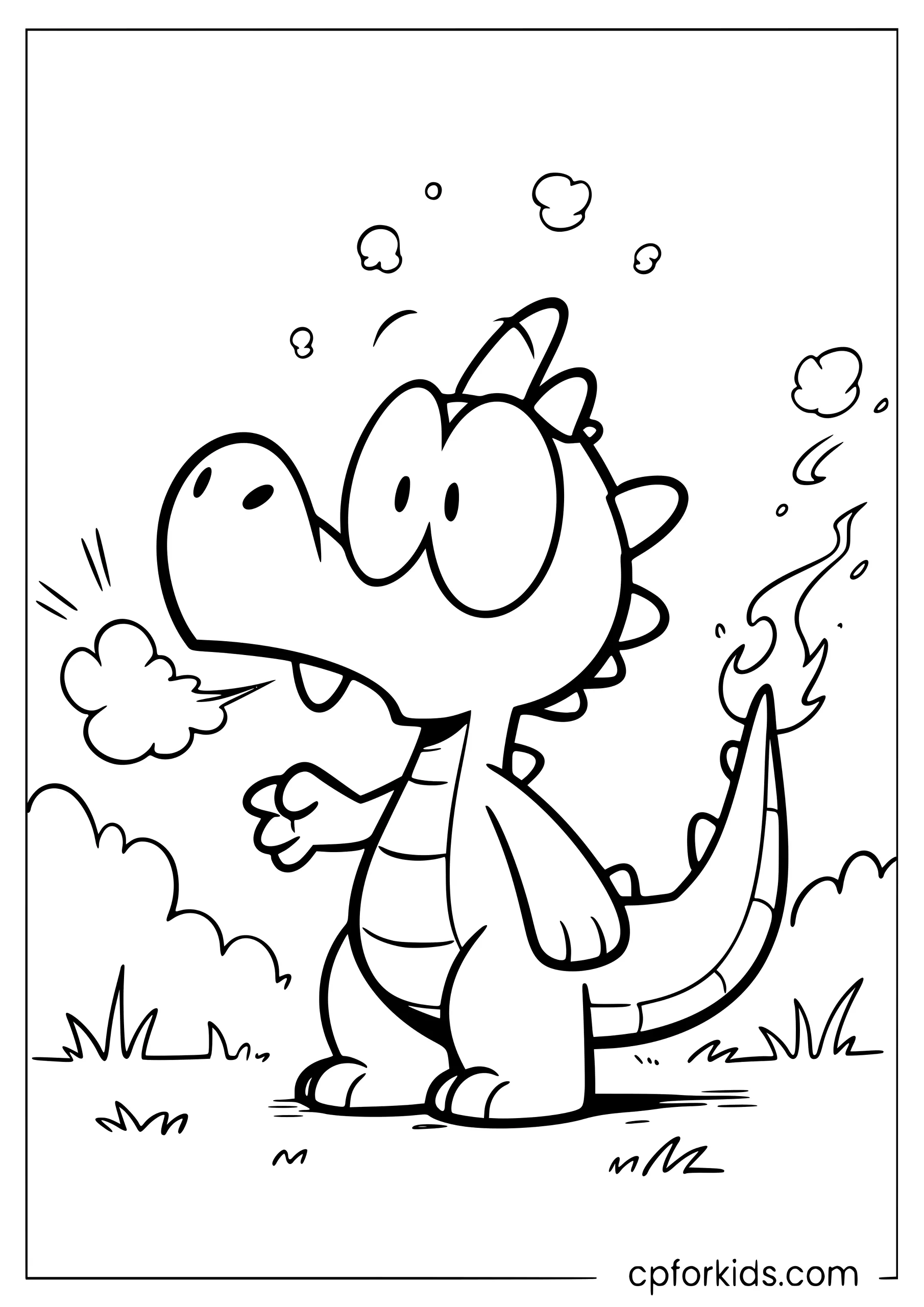 Easy Dragon Breathes Fire