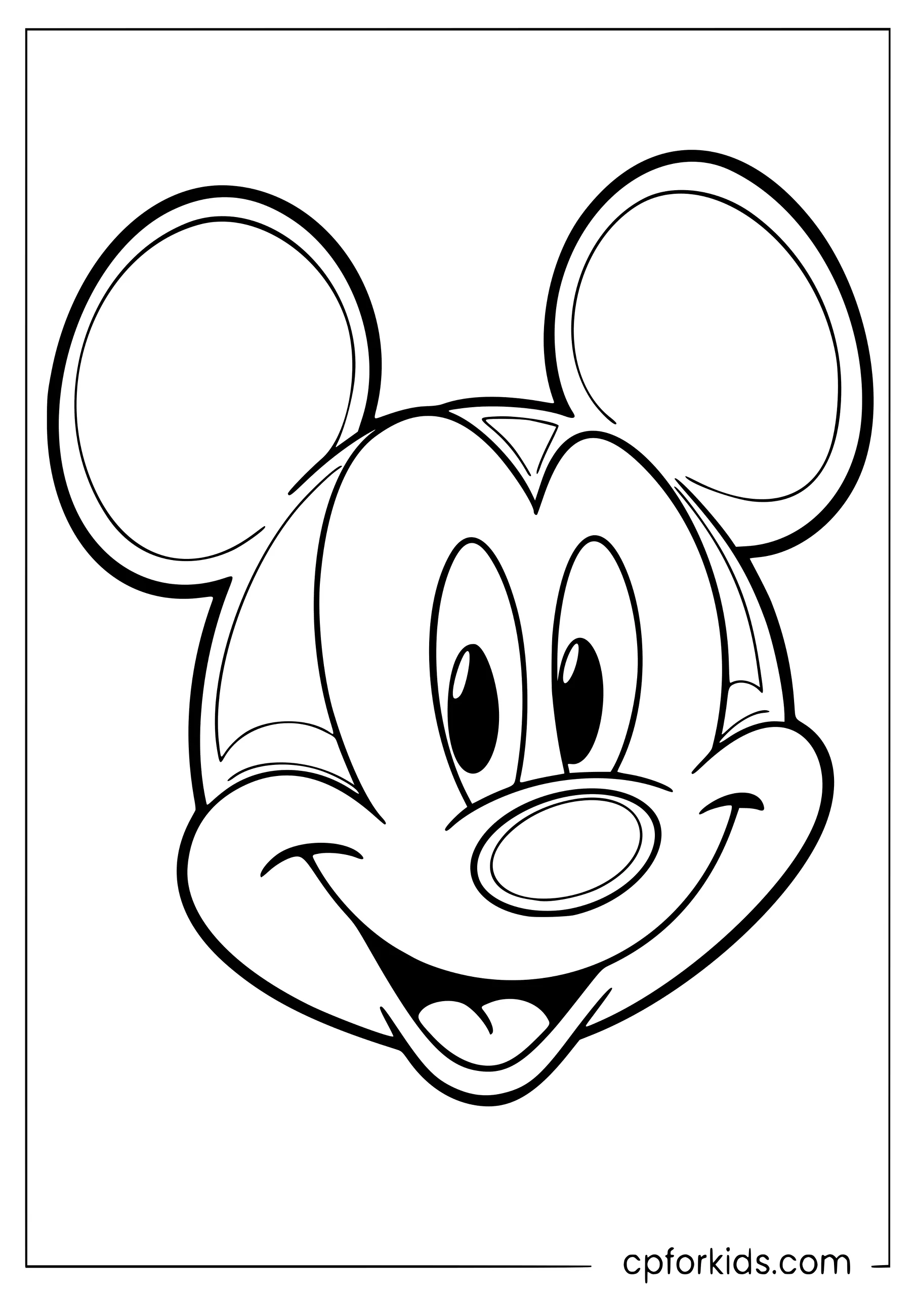 Just Mickey's Face, Nice and Simple