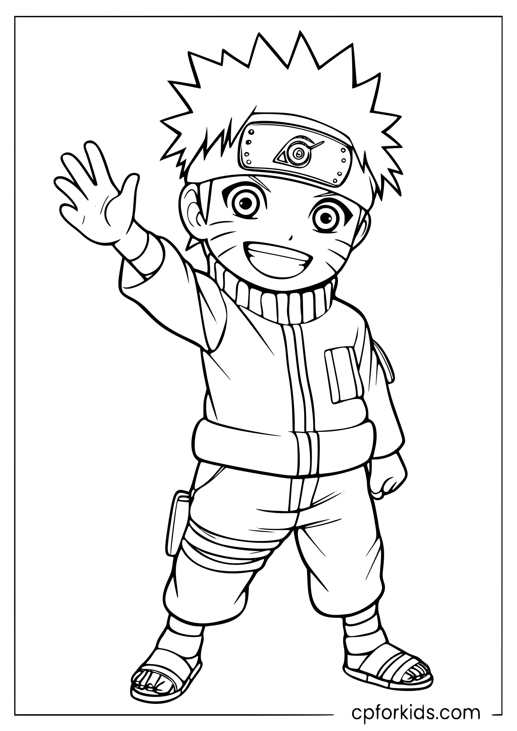 Easy Naruto Waving