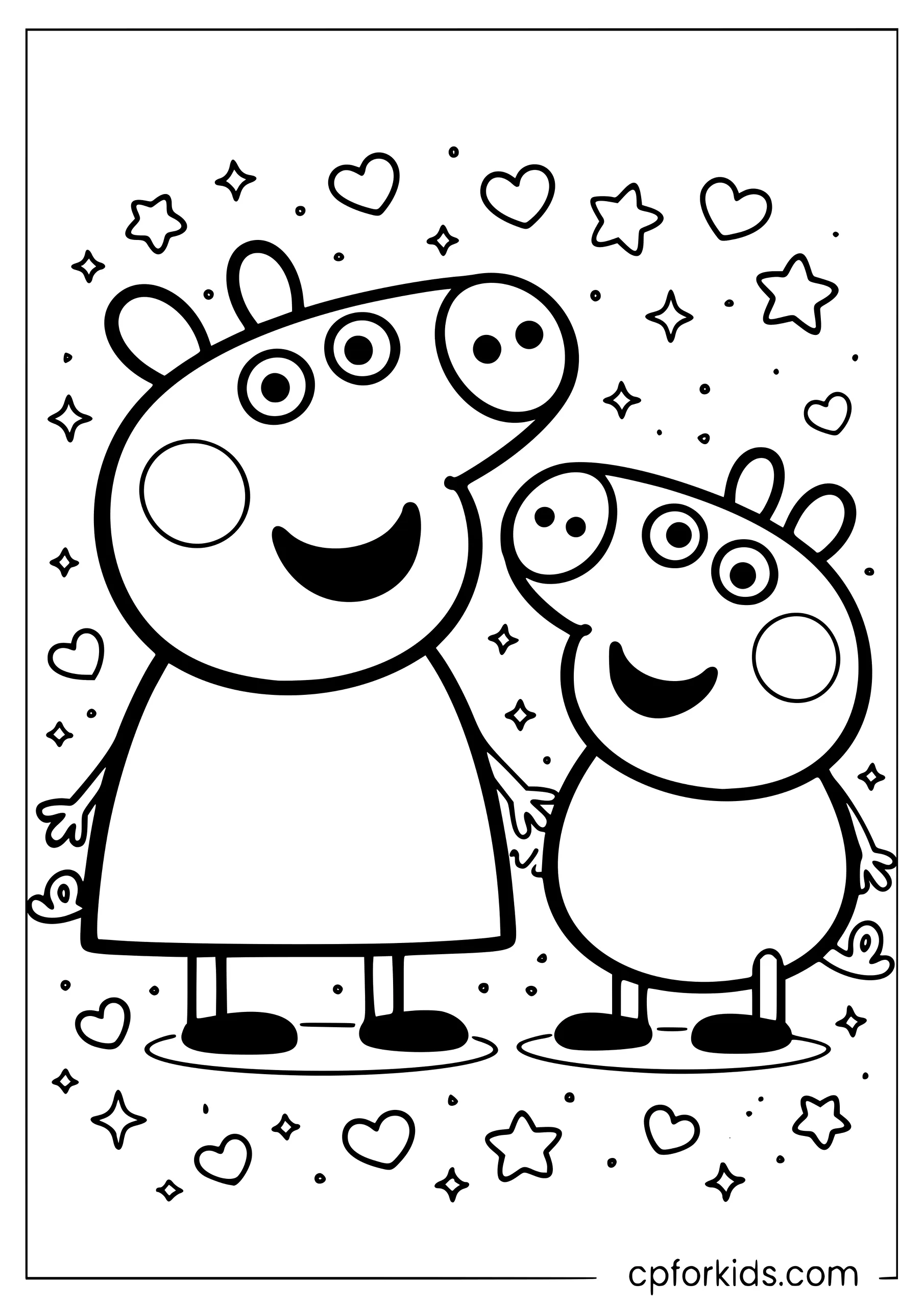 Easy Peppa and George Together