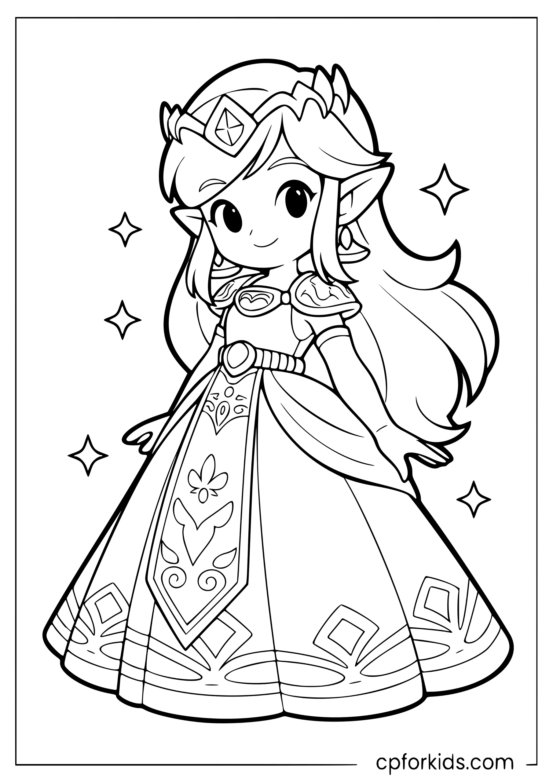 Easy Princess Zelda