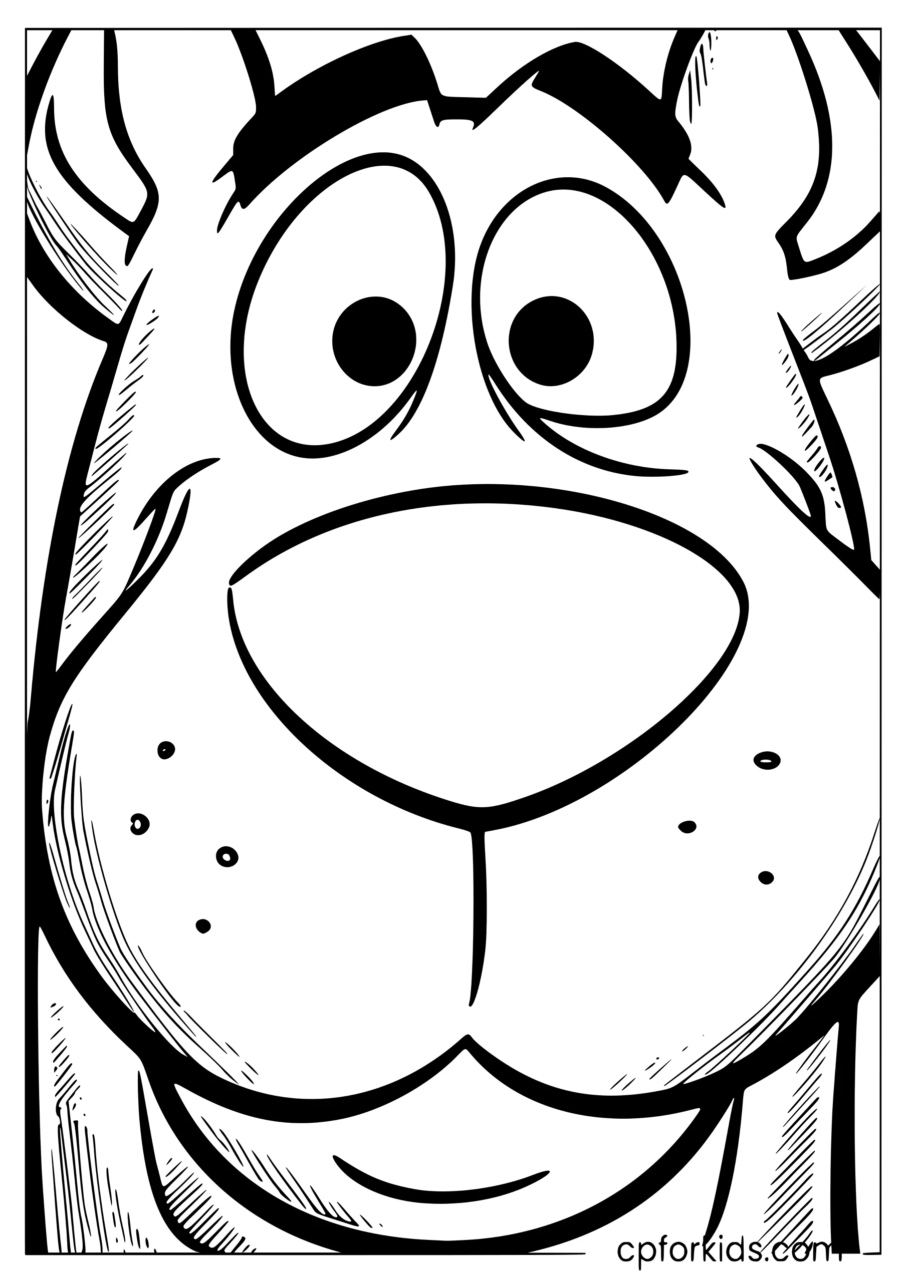 Easy Scooby-Doo Face