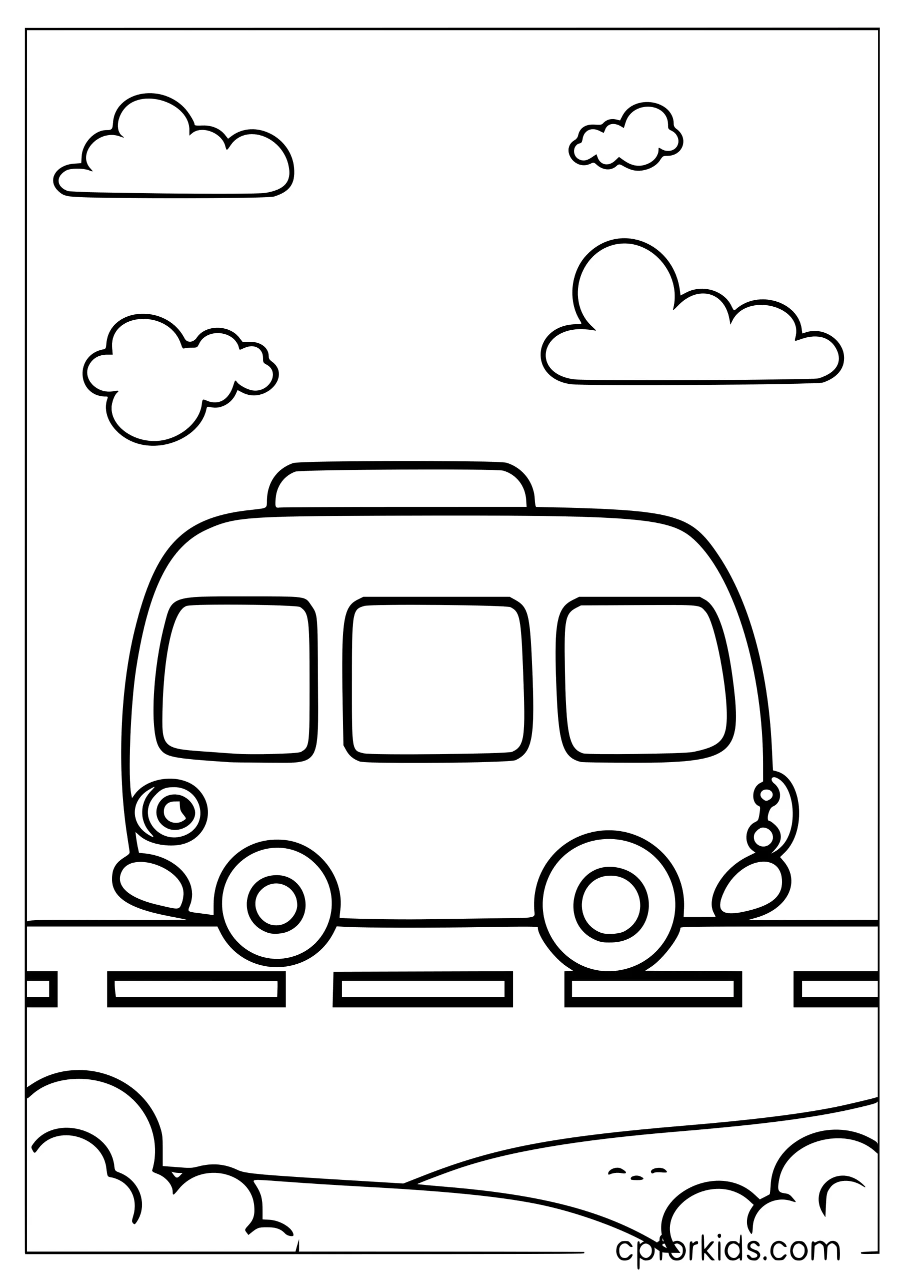 Simple Bus Outline