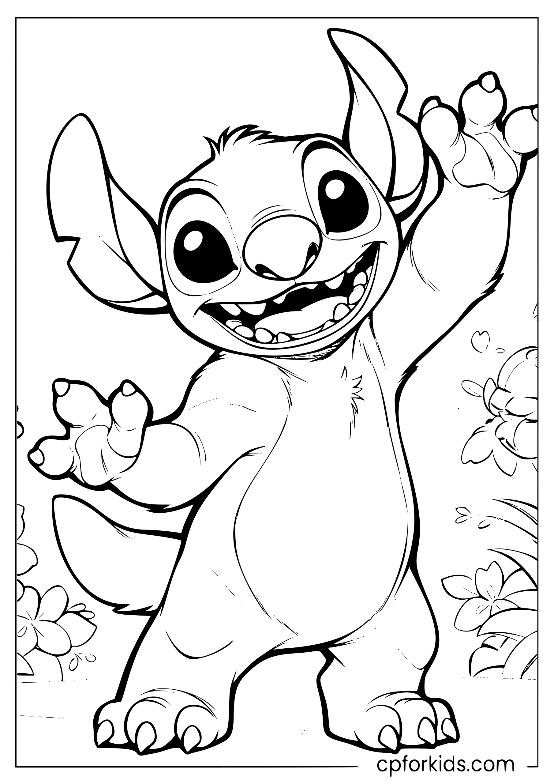 Easy Stitch Waving Hello