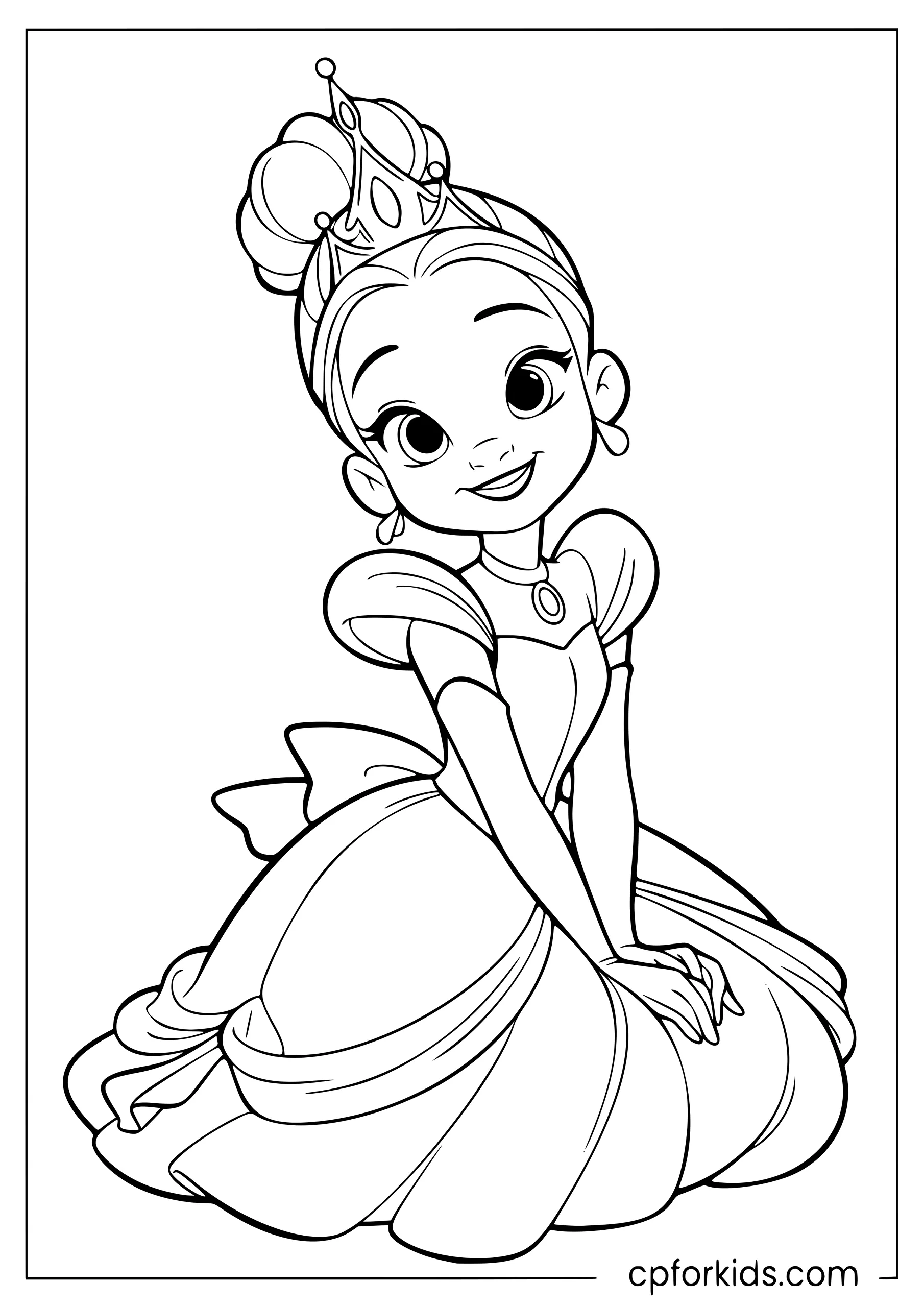 Easy Princess Tiana Page