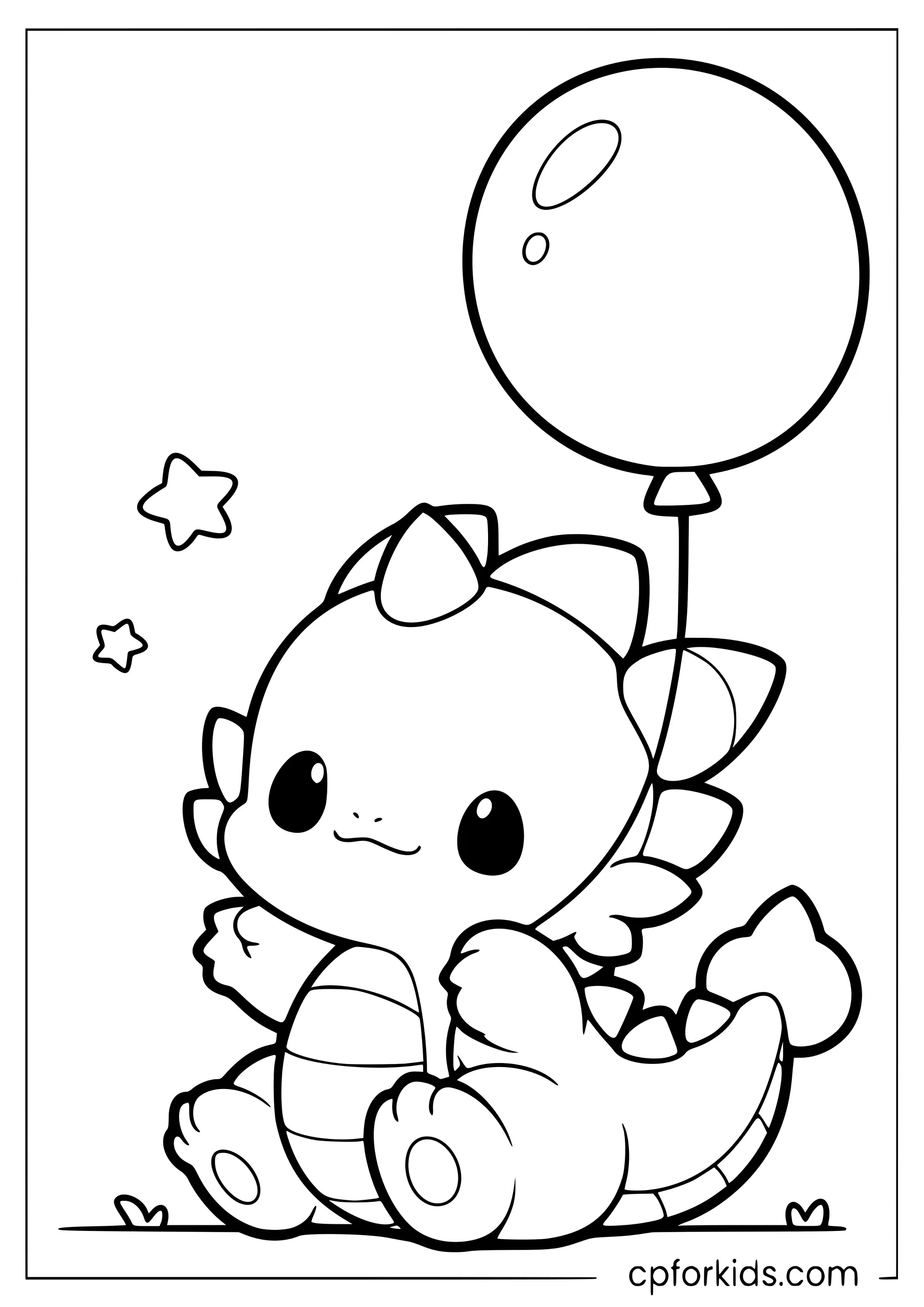 Baby Dragon and the Big Balloon