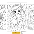 Printable Coloring Pages for Fairy