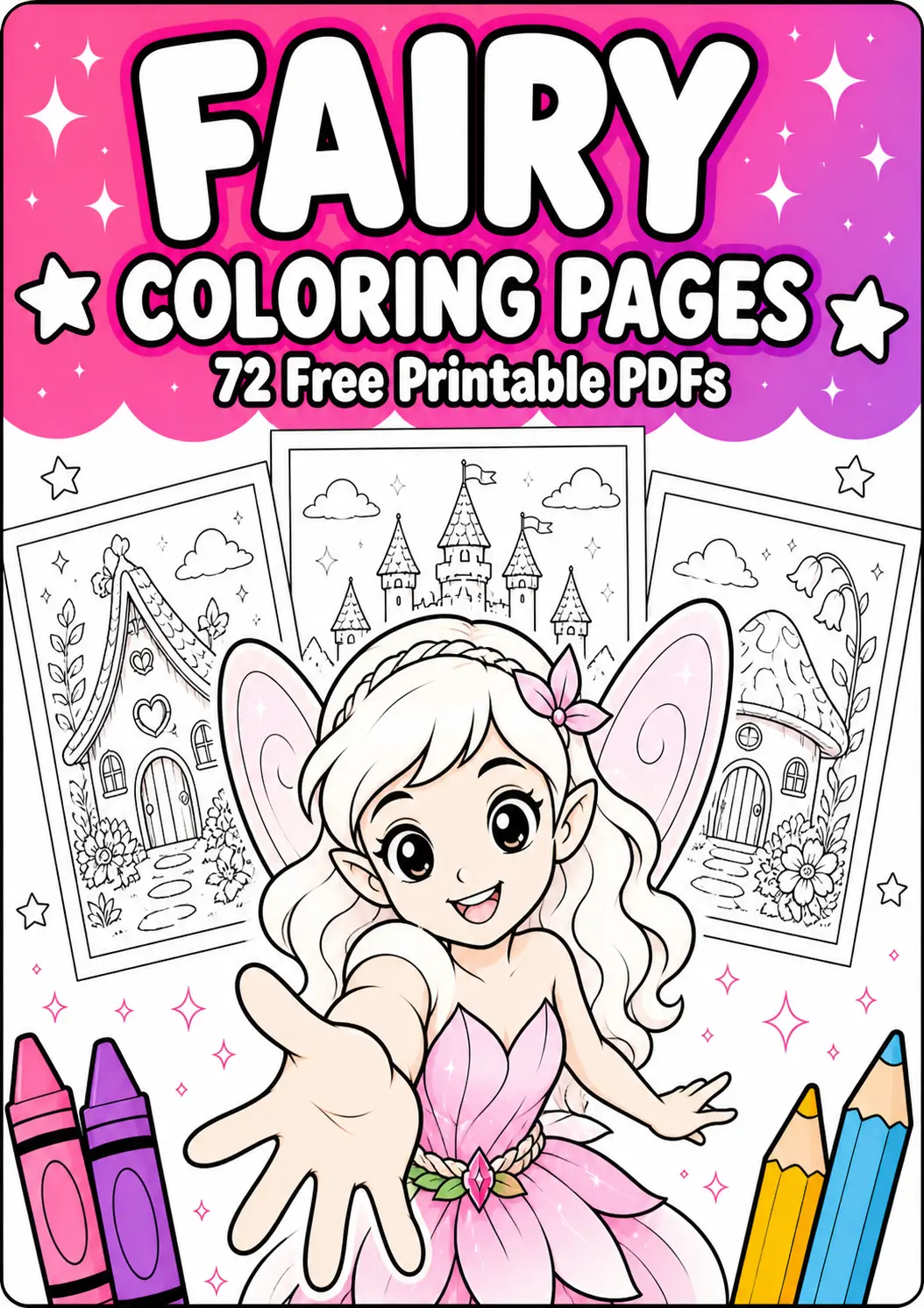 Fairy Coloring Pages
