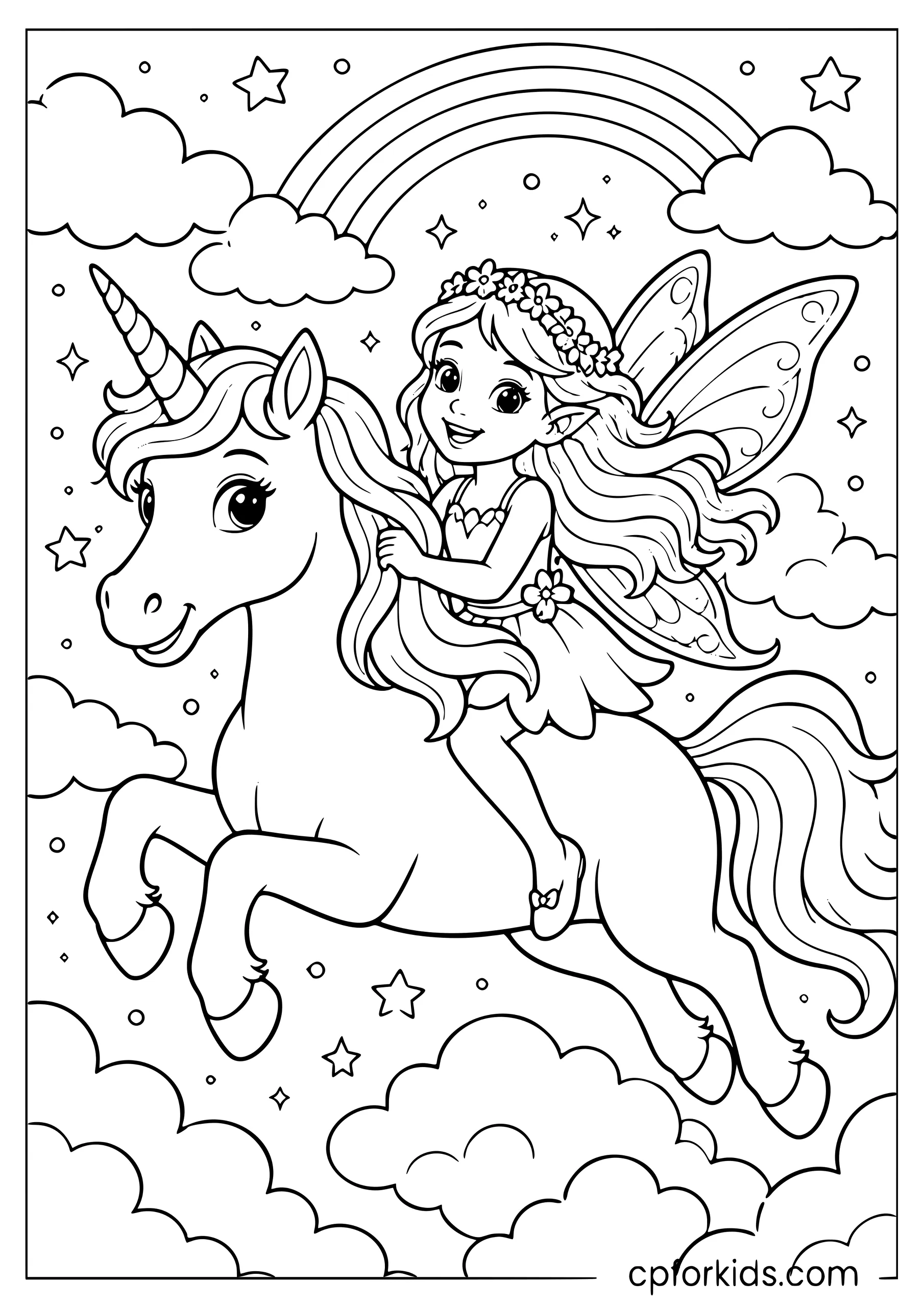 Fairy and the Unicorn