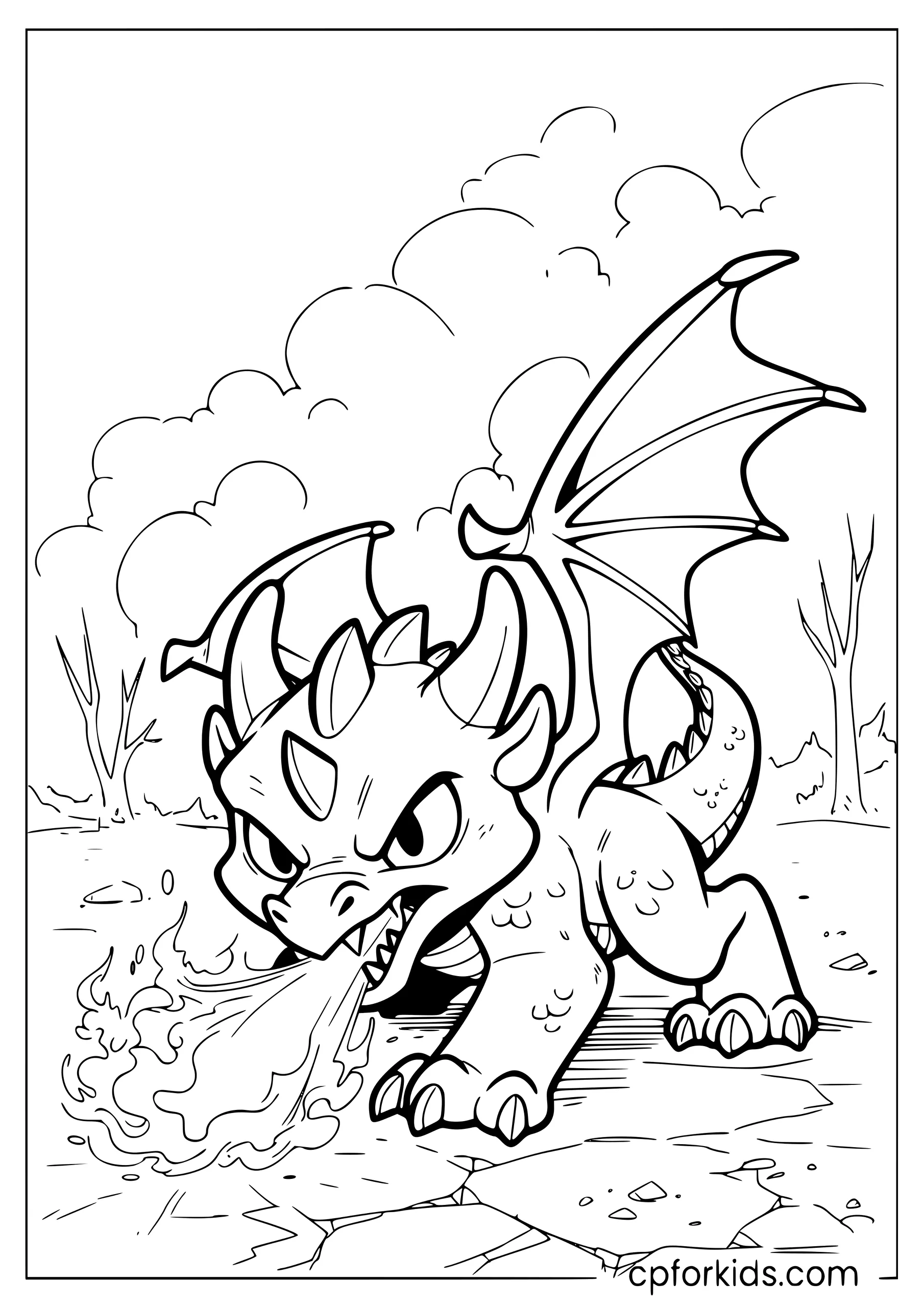 Dragon Charges Forward