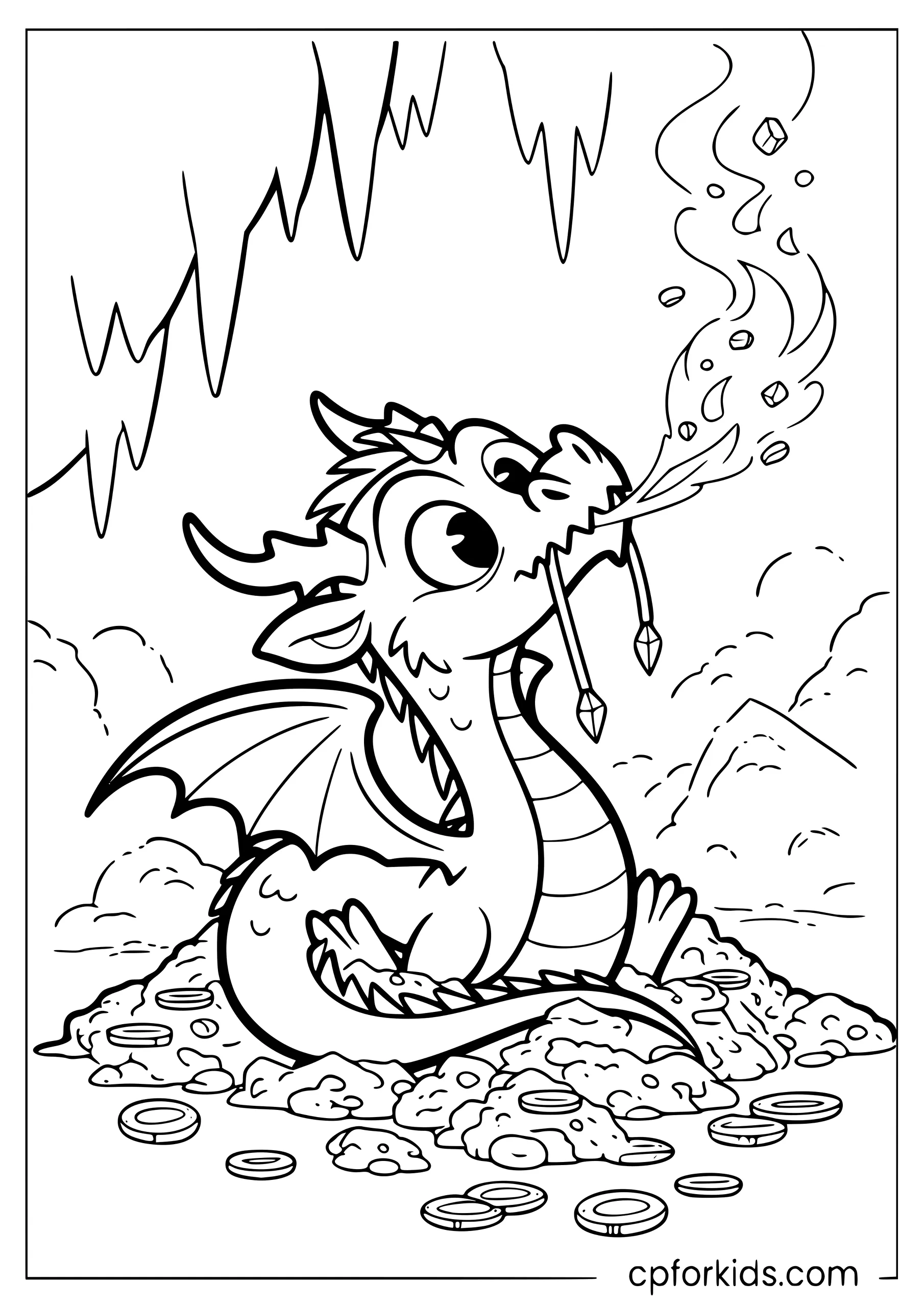 Dragon Guards the Hoard