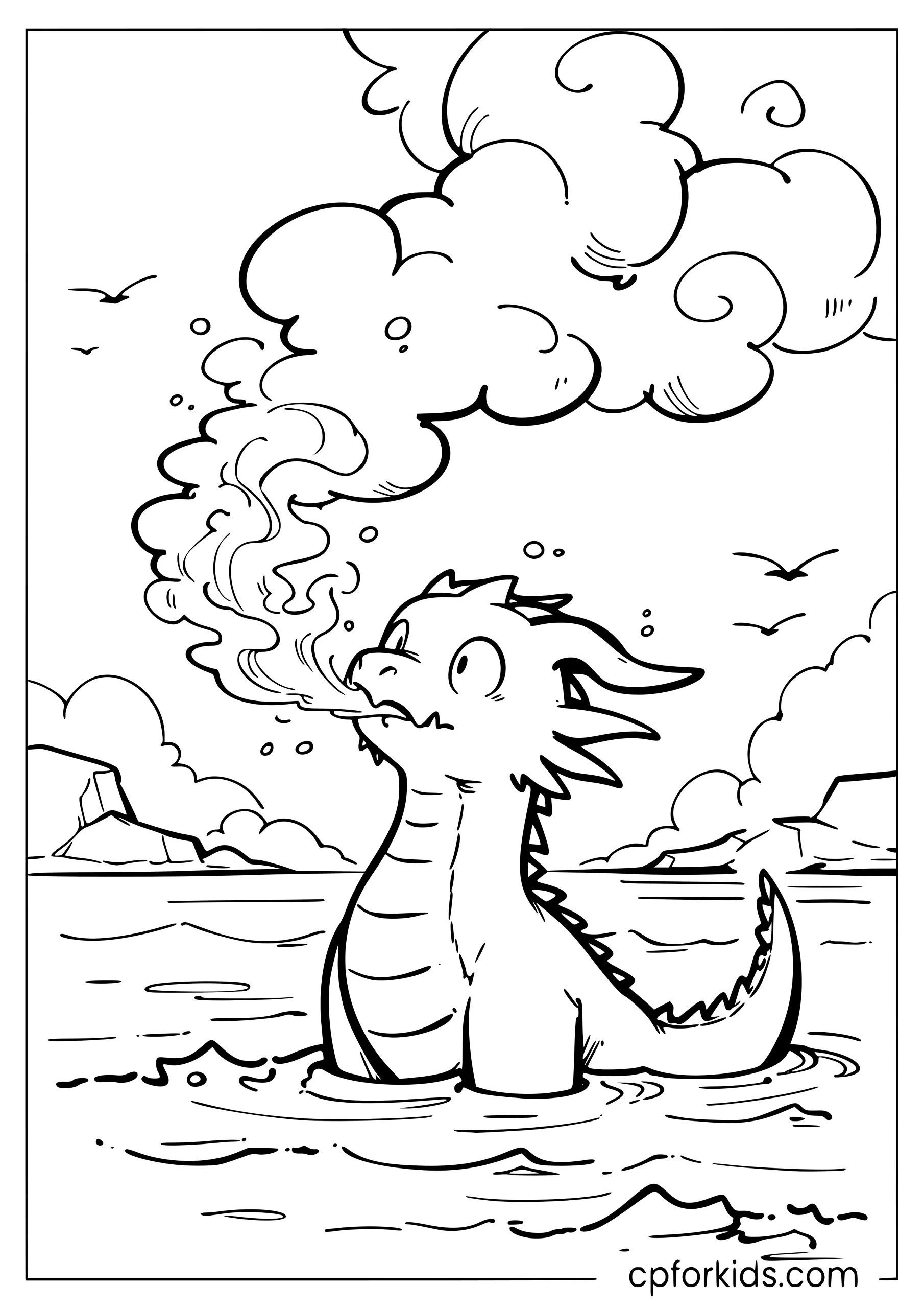 Dragon Fire Meets the Water