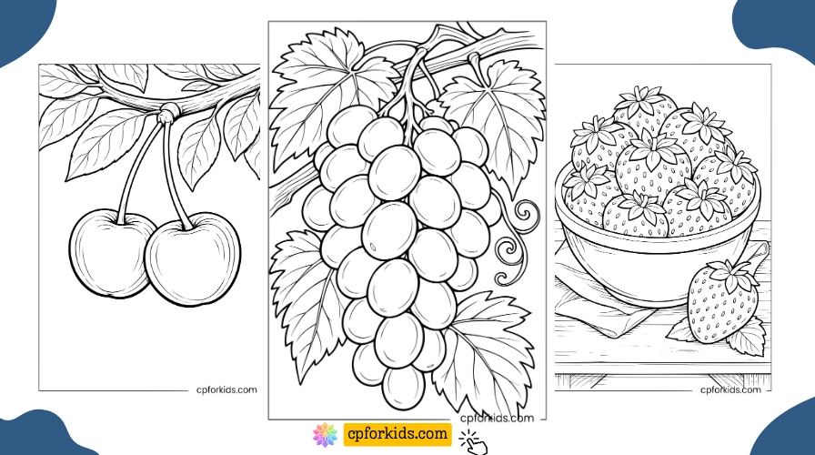 Fruit Coloring Pages