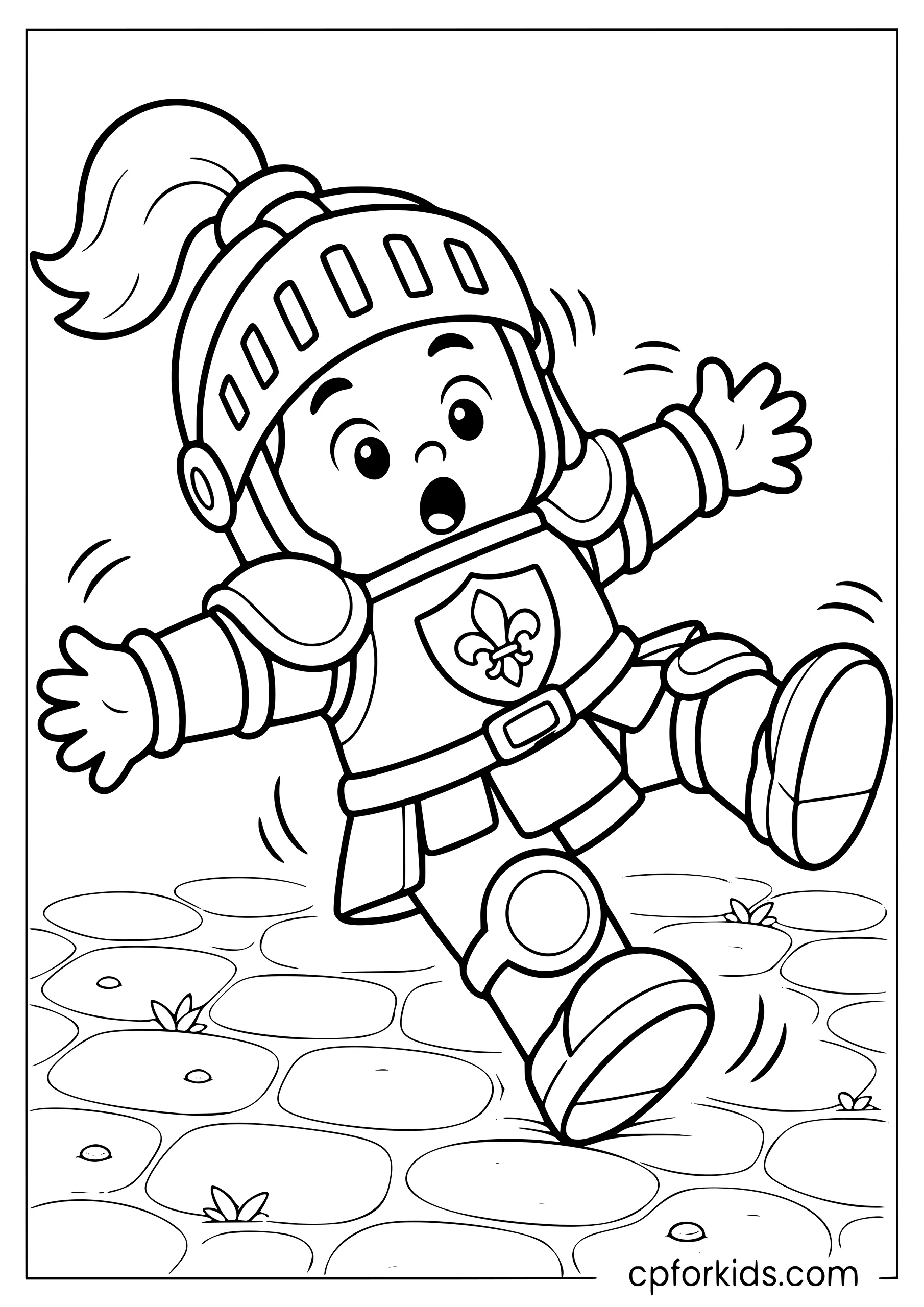 Knight vs His Own Armor